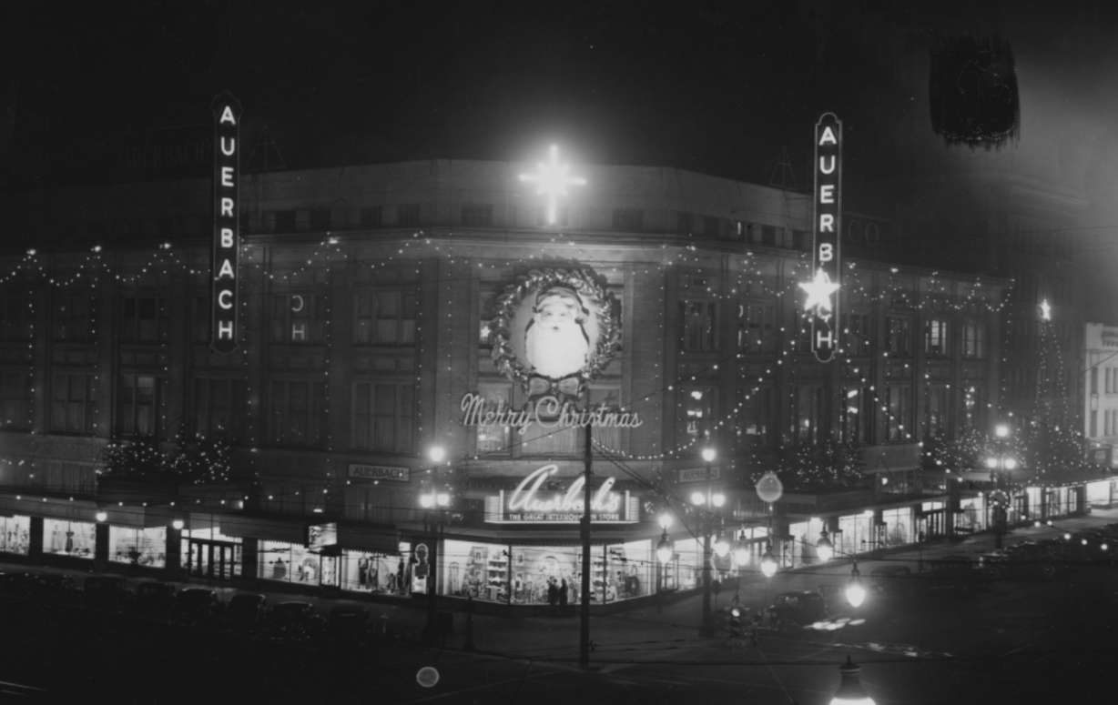 Auerbach's Department Store in Salt Lake City in a photo taken in 1935. (Photo: Utah State History)
