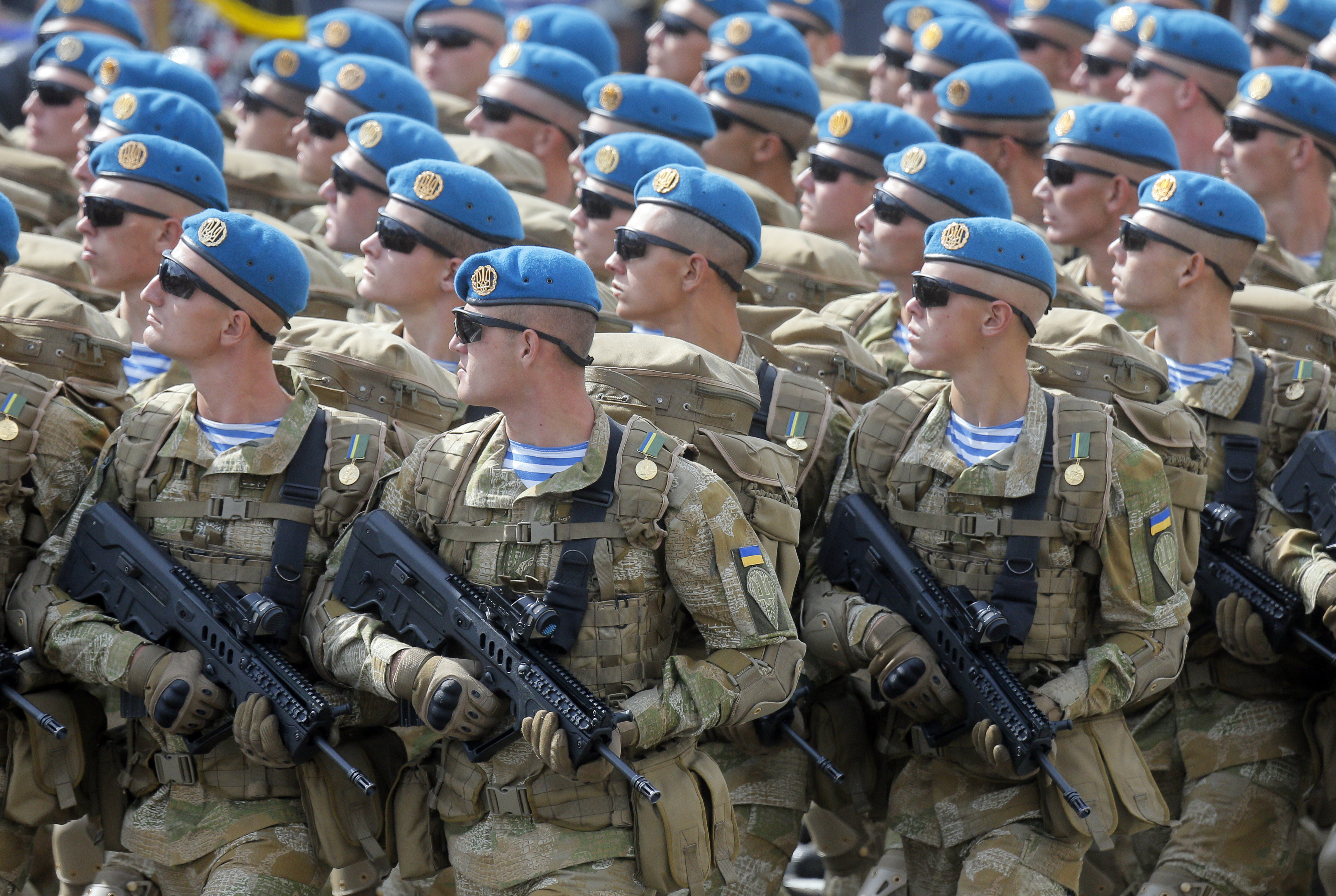 The Latest: Russia attacks US decision to arm Ukraine