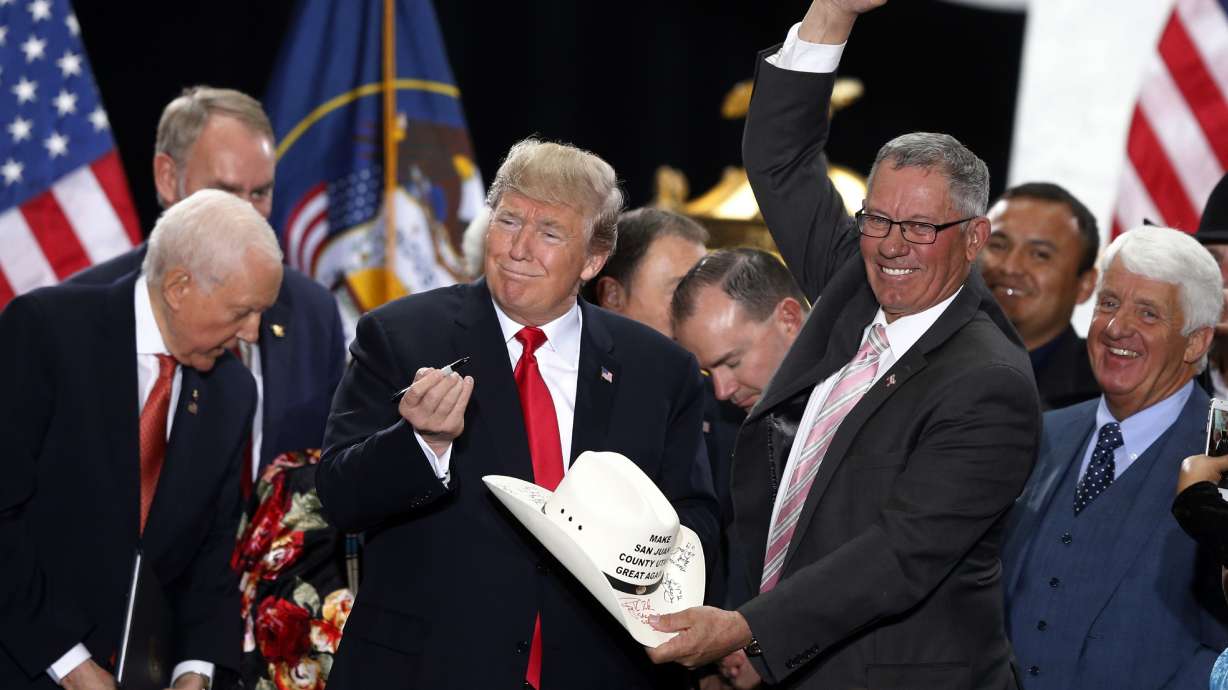 US asks to combine lawsuits over cuts to national monuments