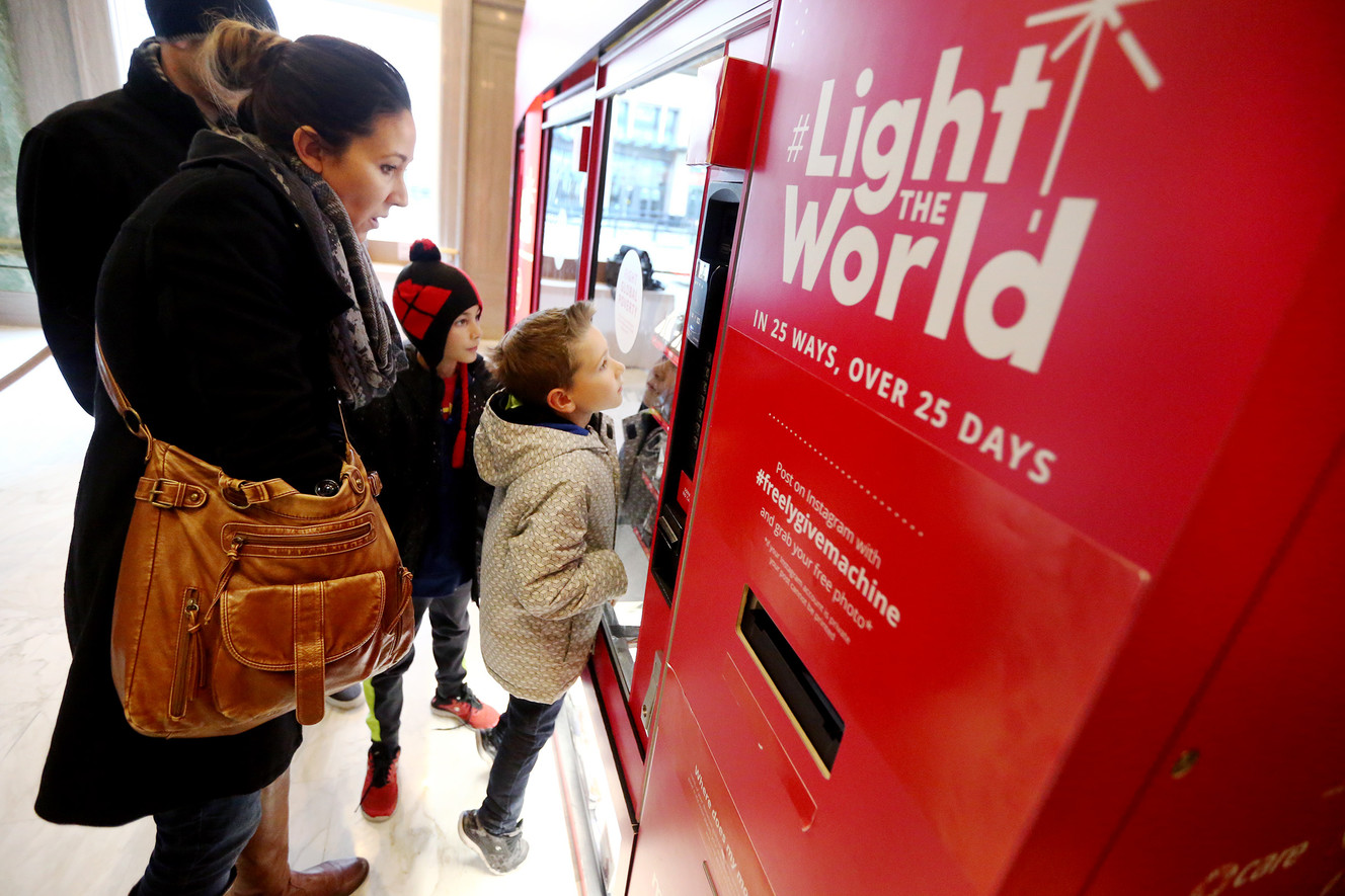 Church expands ‘Light The World’ giving machine campaign with 5 new locations