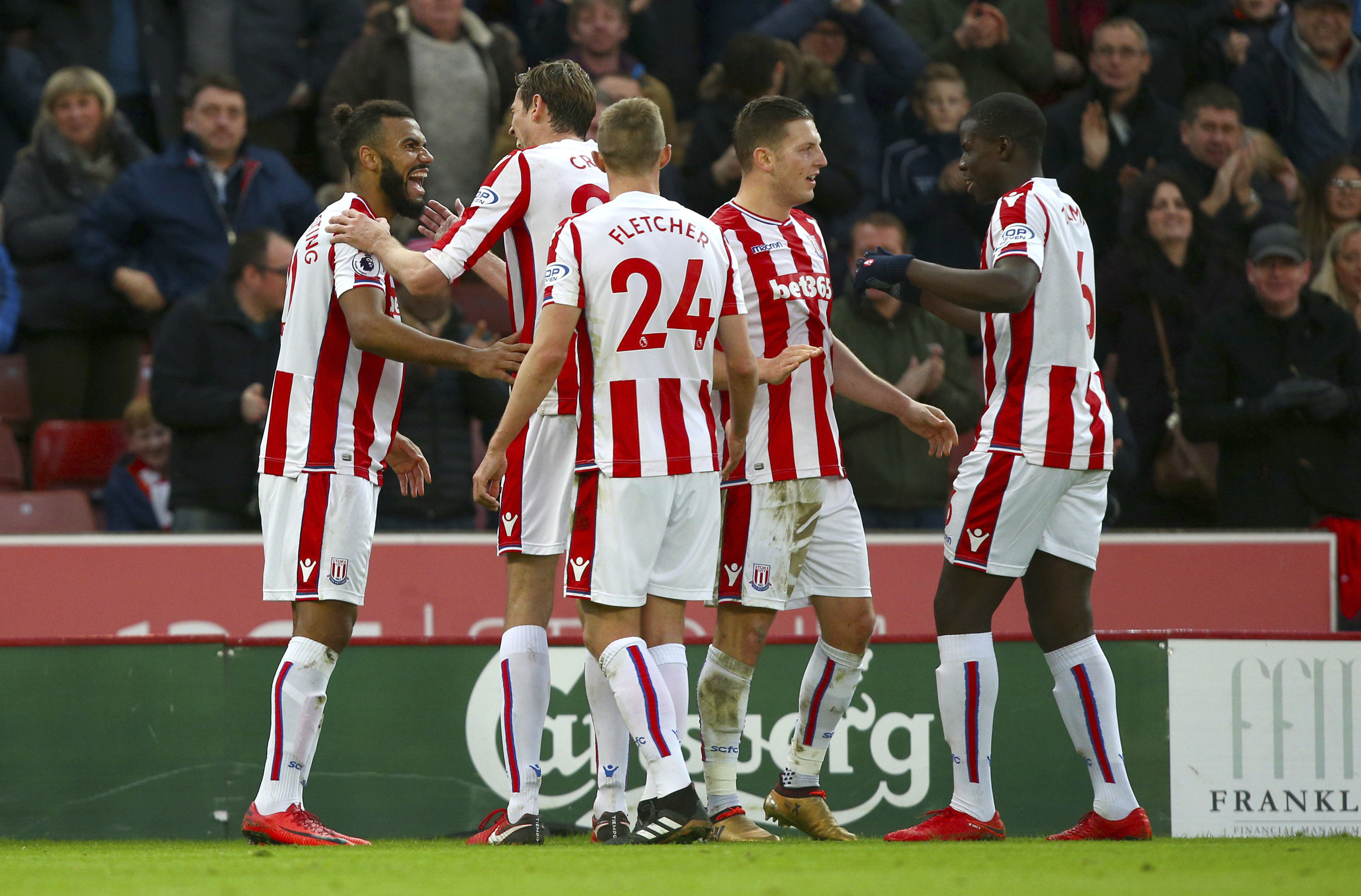 Stoke beat West Brom 1-0 in EPL to give Hughes relief