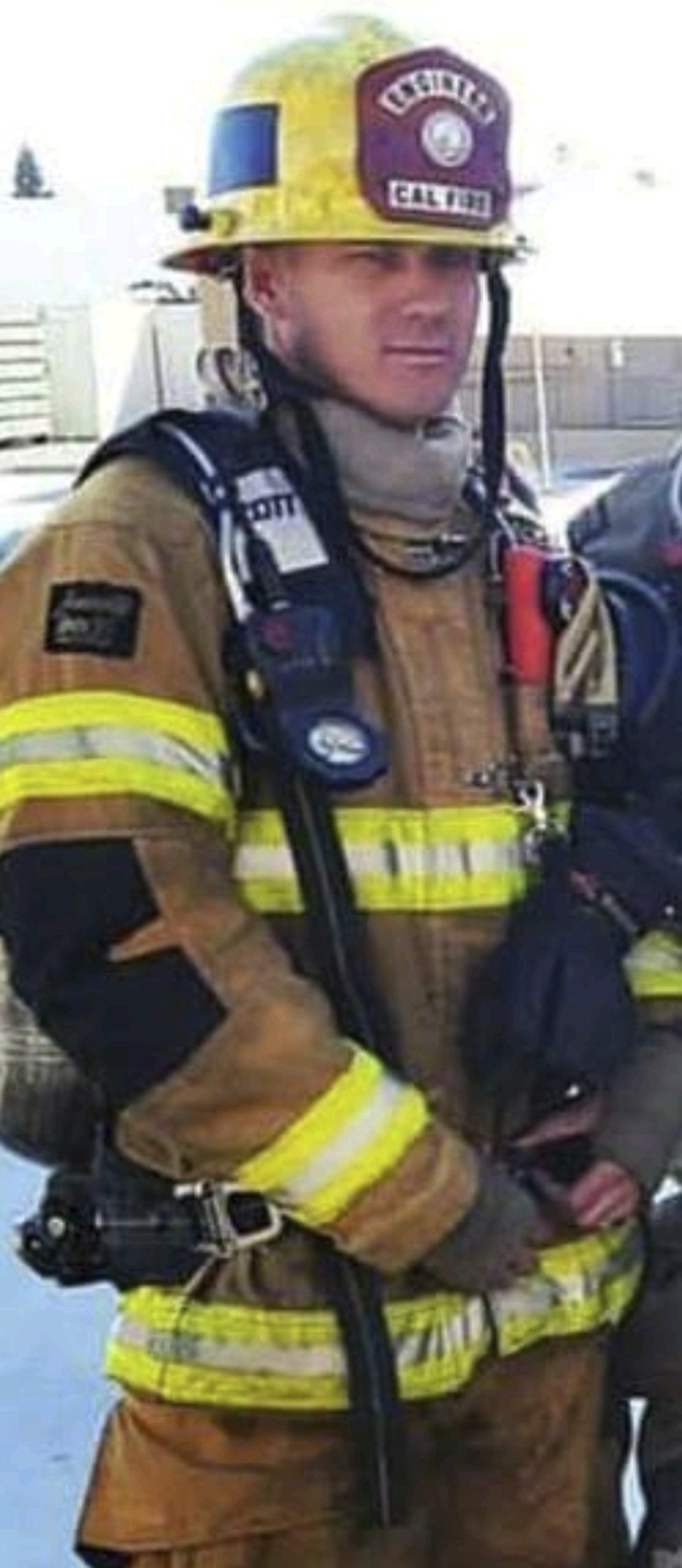 The Latest: Firefighter killed in California honored