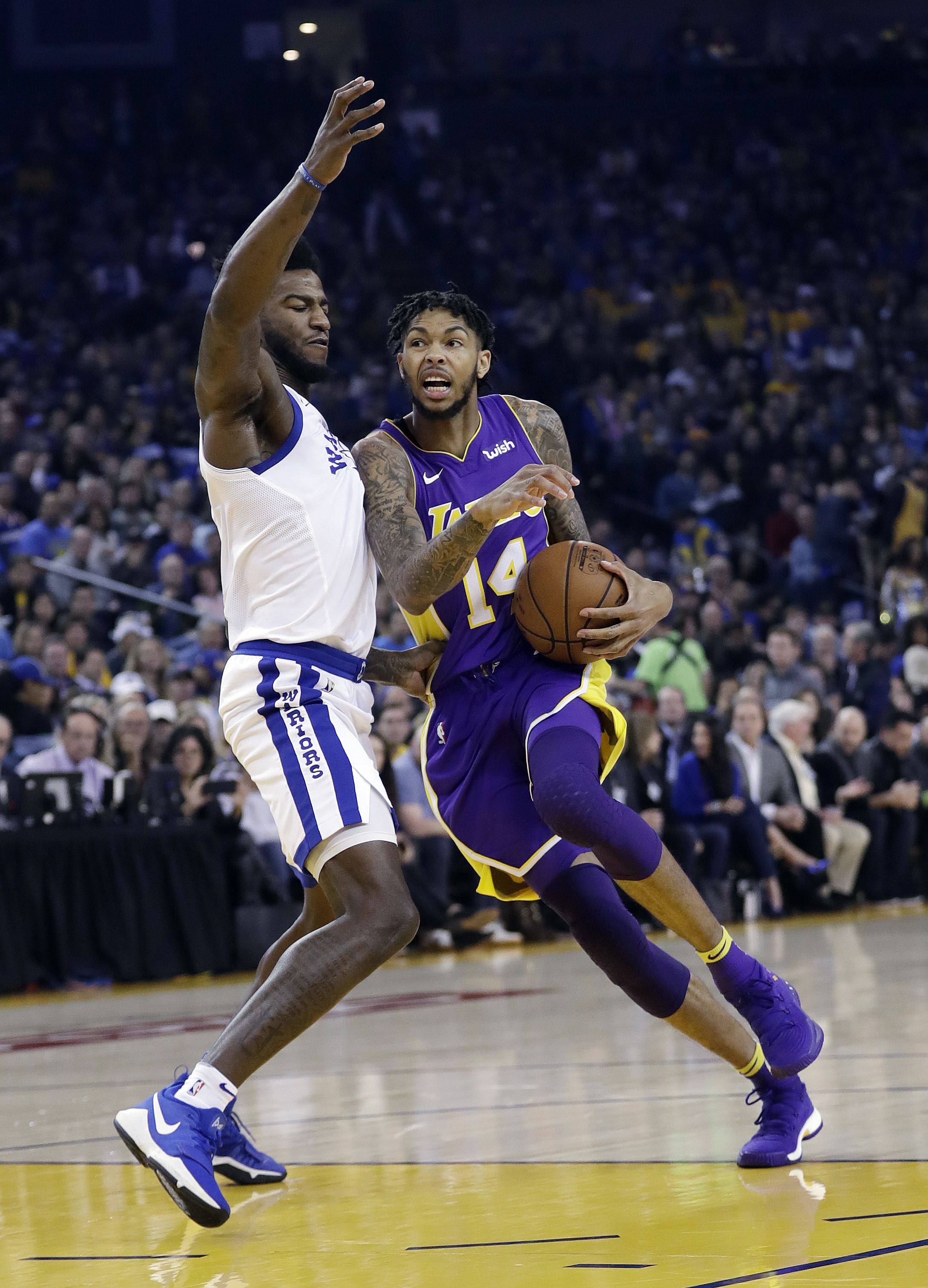 Lakers' Brandon Ingram out against Blazers with quad issues