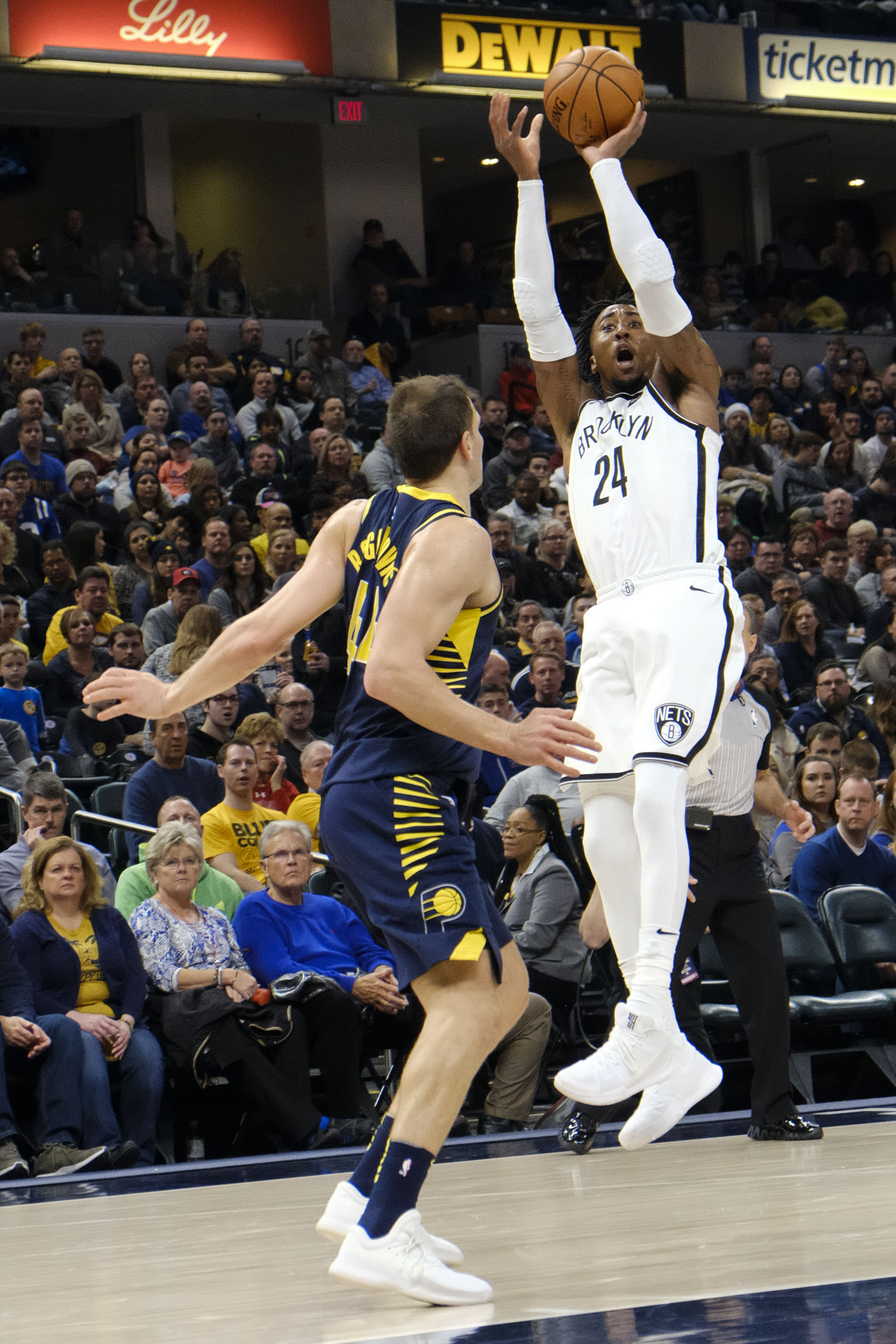 Oladipo scores 38, Pacers rally to beat Nets 123-119 in OT