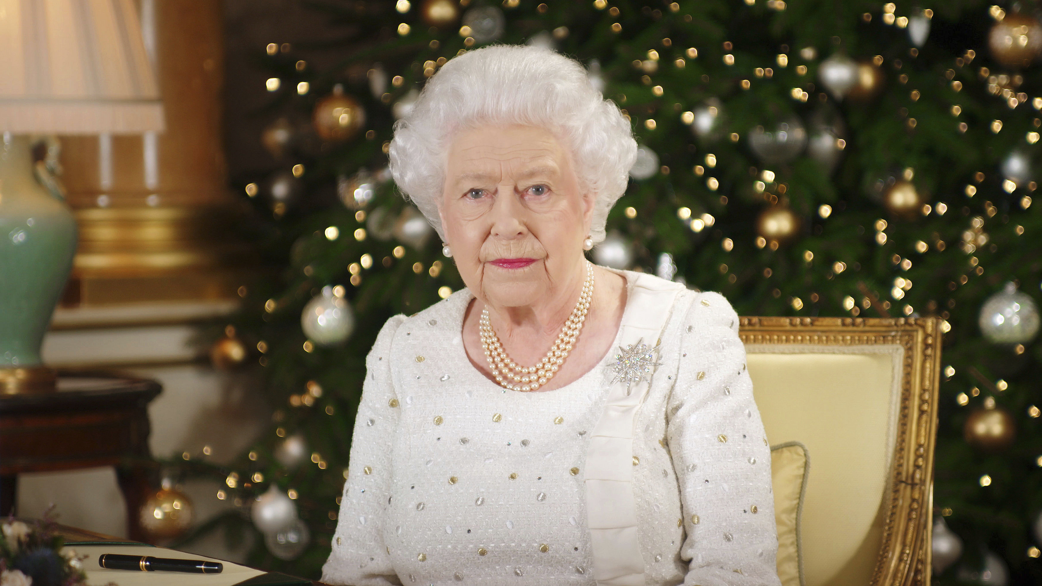 In annual message, queen honors cities hit by terror