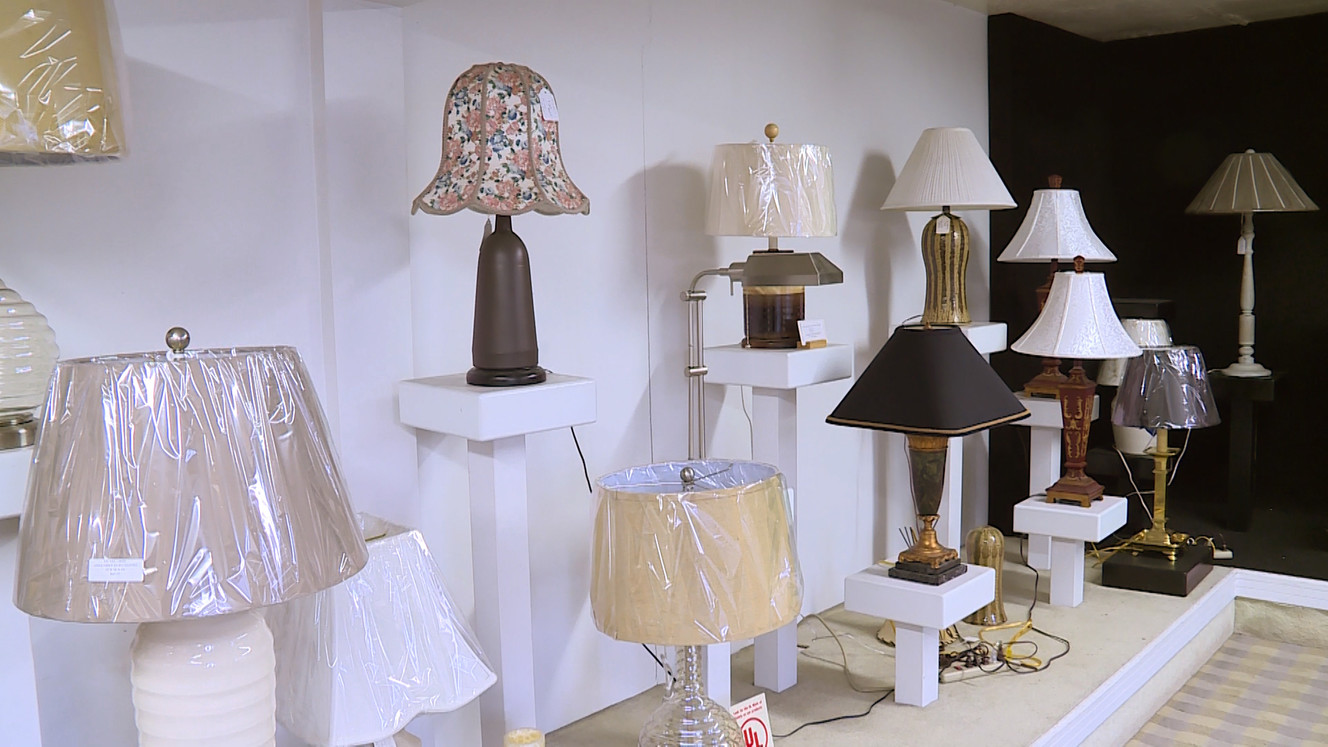 The showroom of The Lamp Company in Salt Lake City. (December 19, 2017) (Photo: Ray Boone, KSL TV)