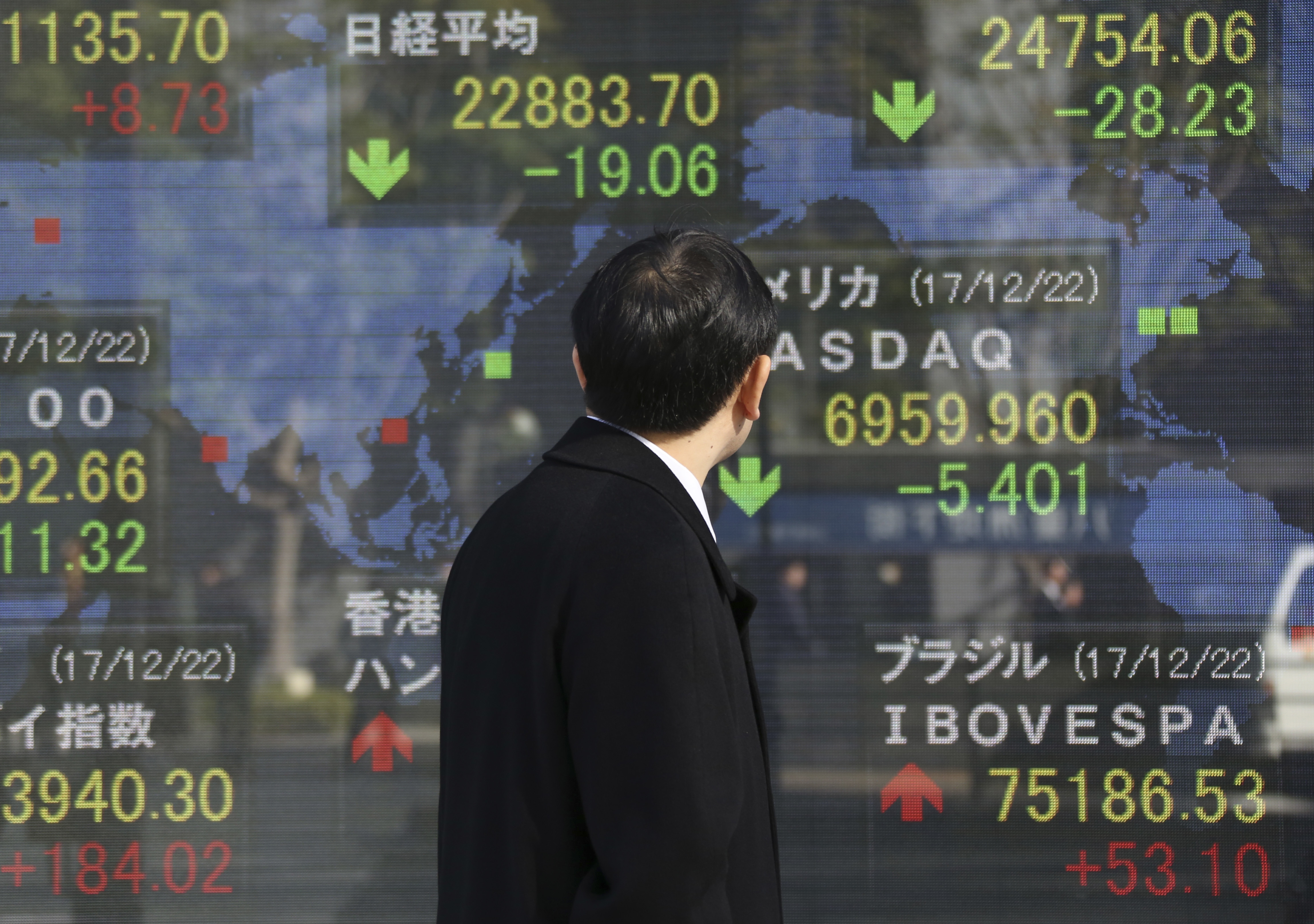 Asian shares little changed in post-Christmas trading