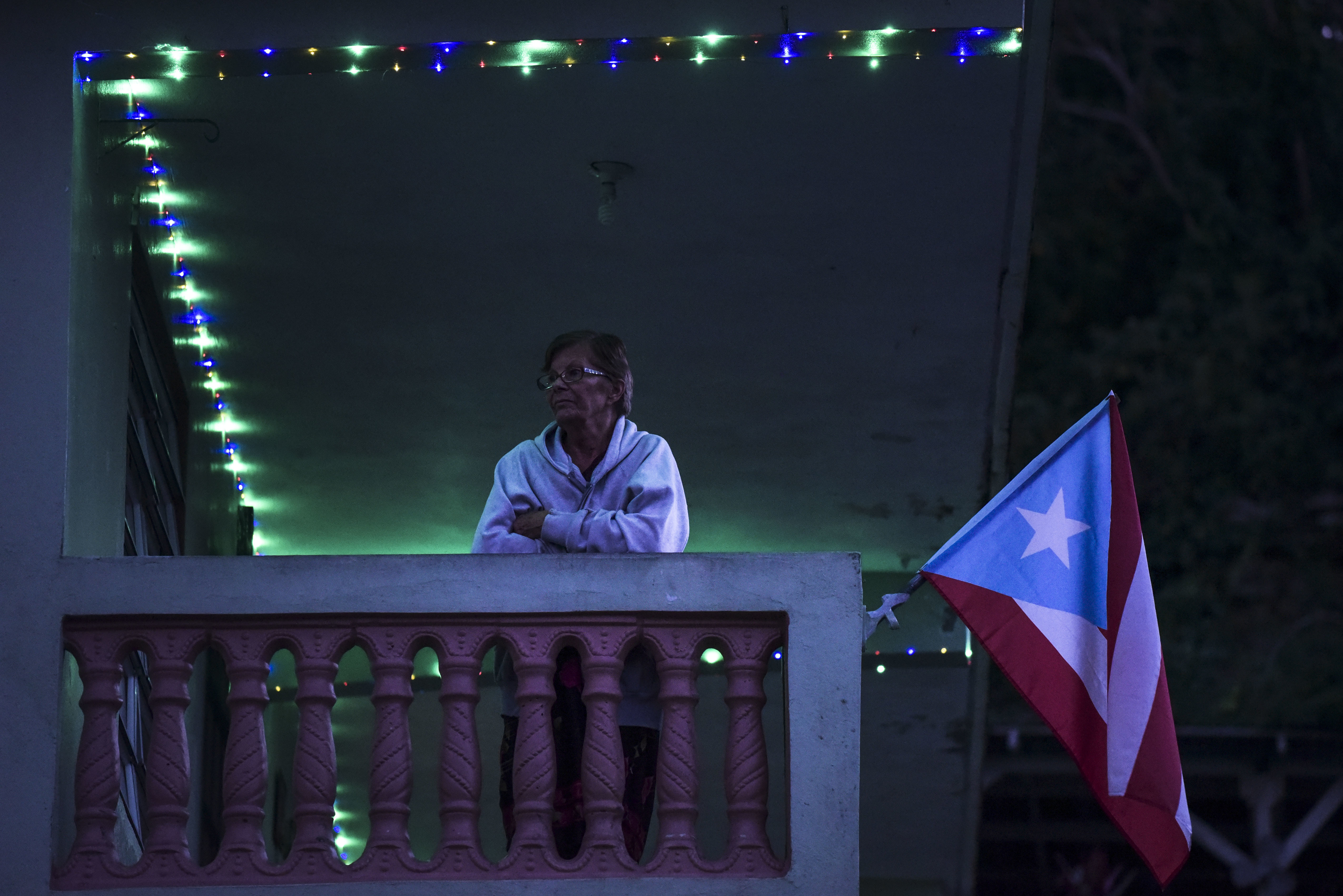 Dark, desperate life without power in Puerto Rico