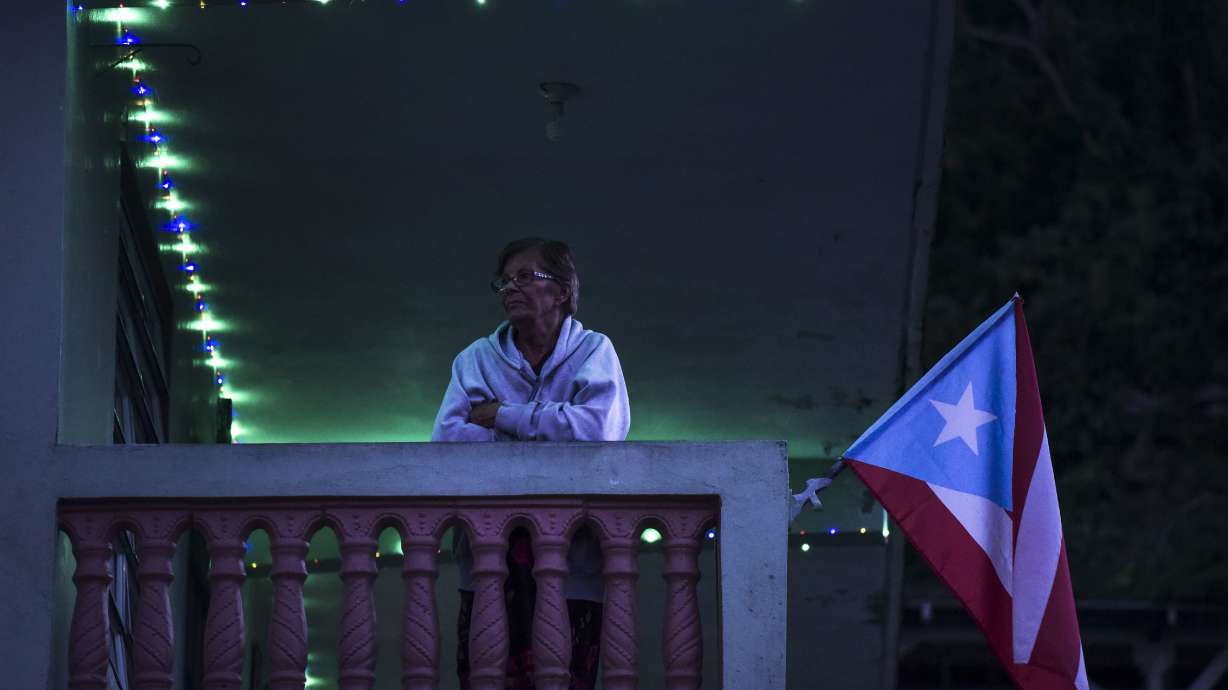Dark, desperate life without power in Puerto Rico