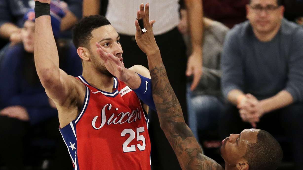 Embiid, Redick help 76ers beat Knicks, end 5-game skid