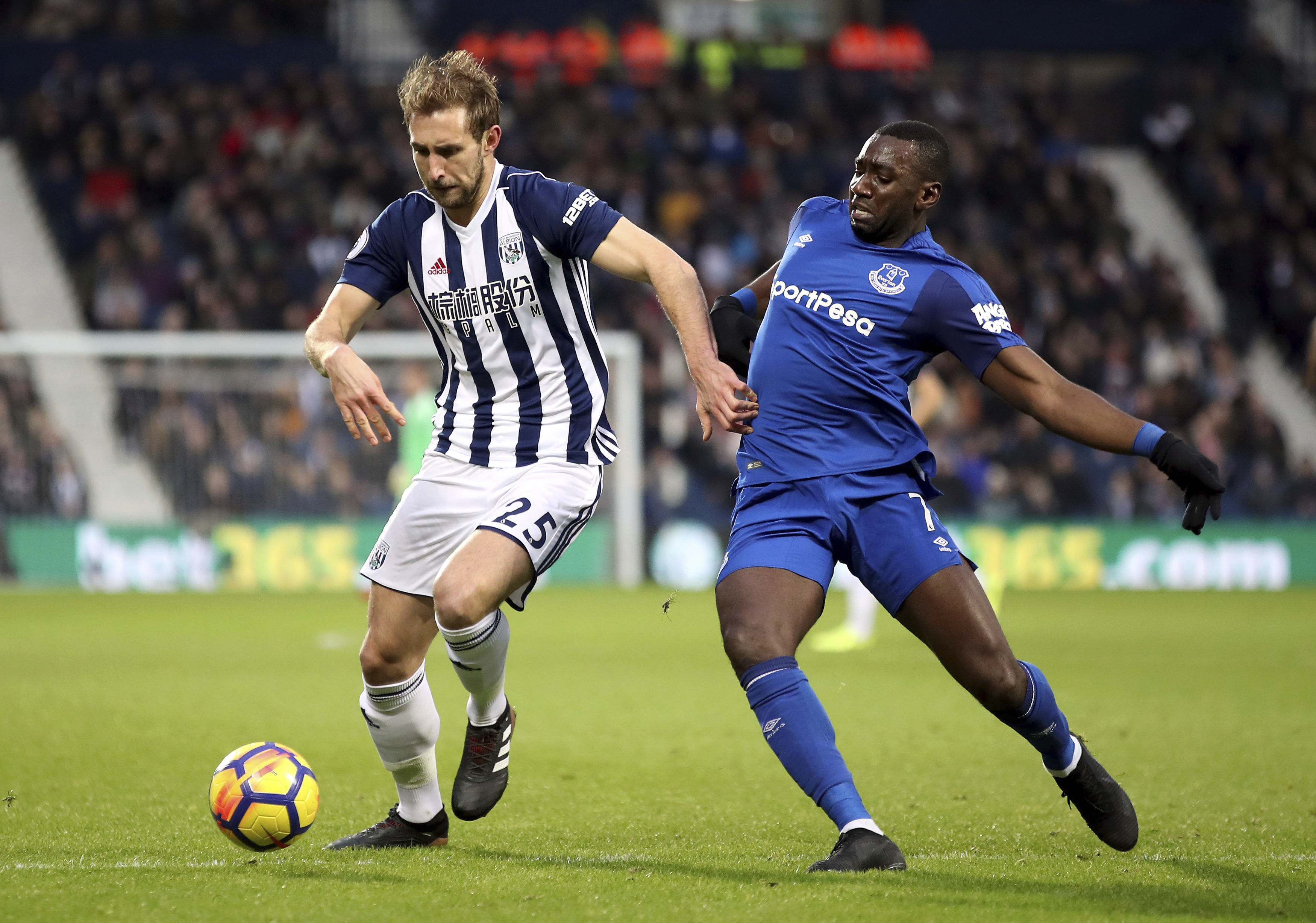 West Brom draws 0-0 with Everton; extends winless run to 18