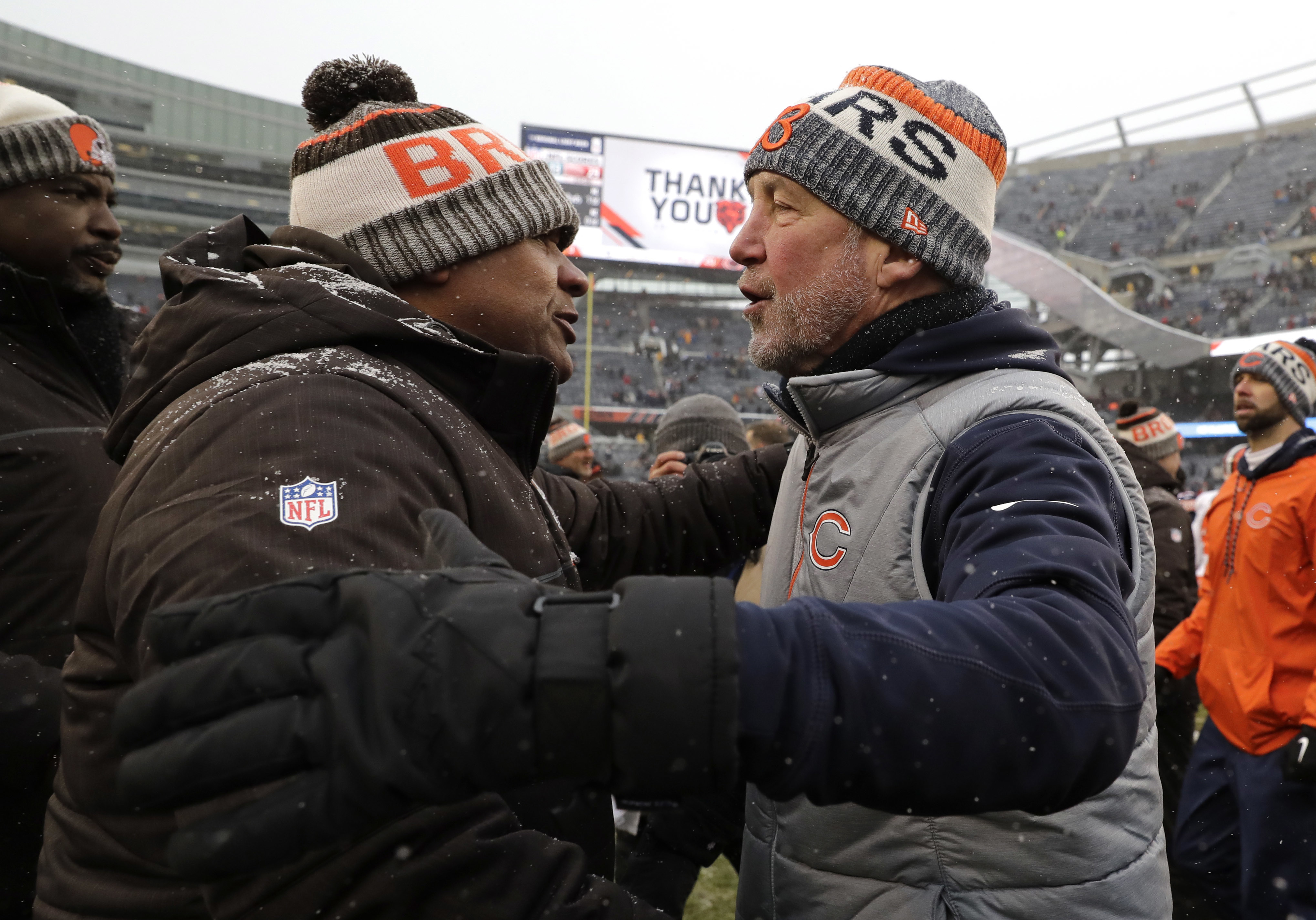 Fox says he's not worrying about future coaching Bears