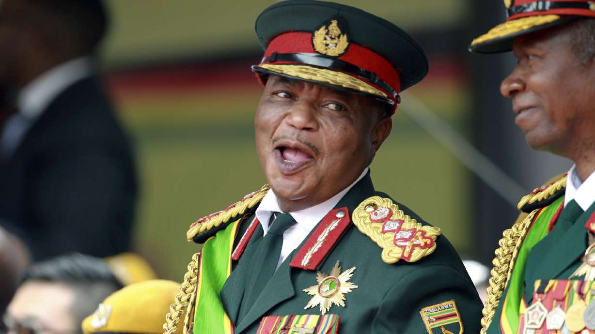 Zimbabwe ex-military leader who ousted Mugabe becomes VP