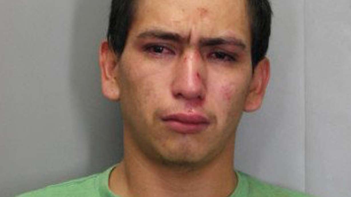 Police: Suspect wearing "Trust Me" T-shirt steals car