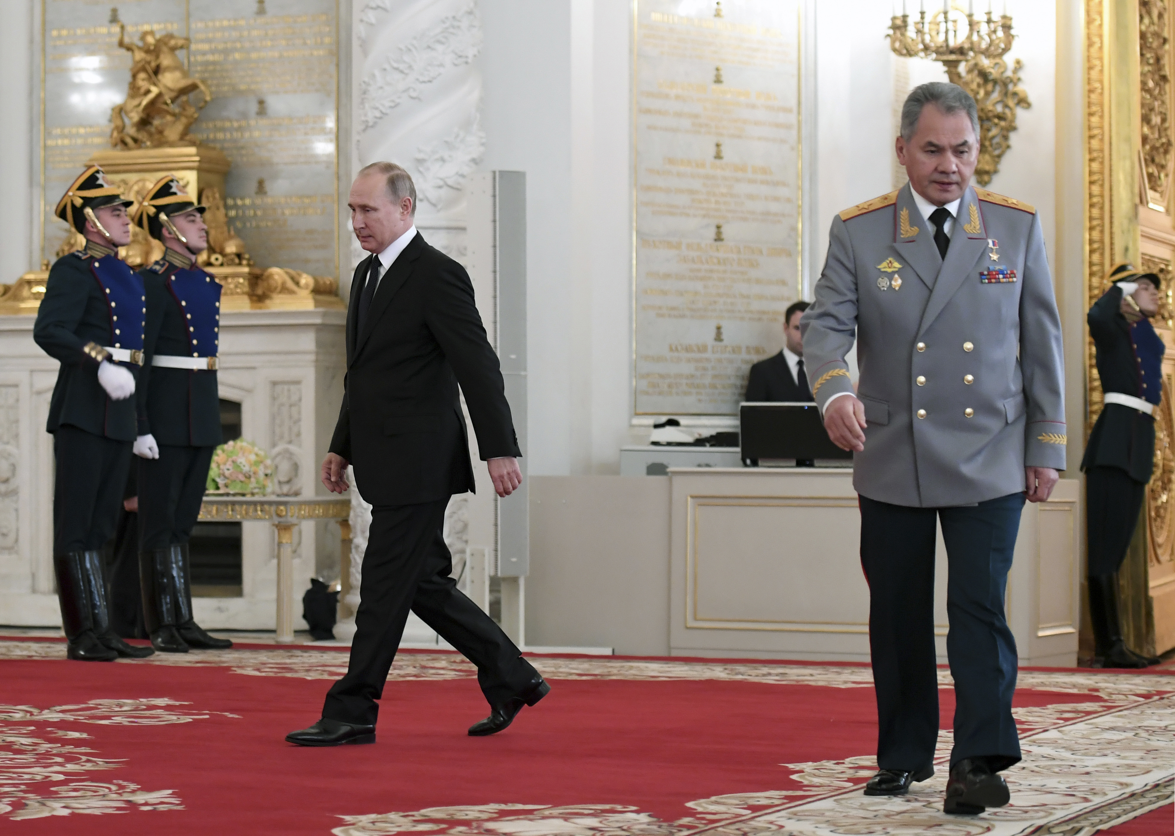 Putin: Syrian campaign showed off Russia's military might