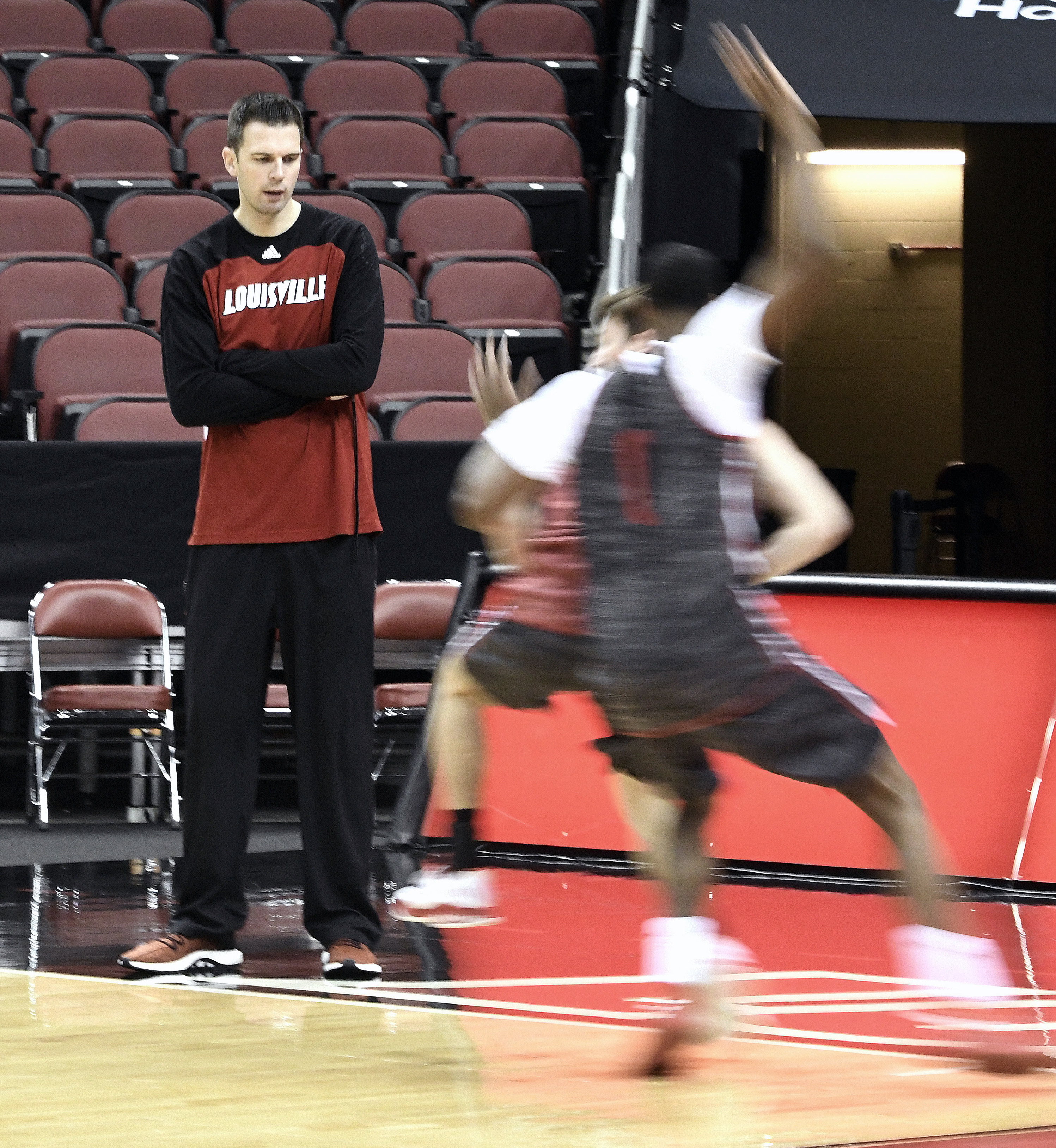 Only on AP: Louisville's Padgett still adapting to new role