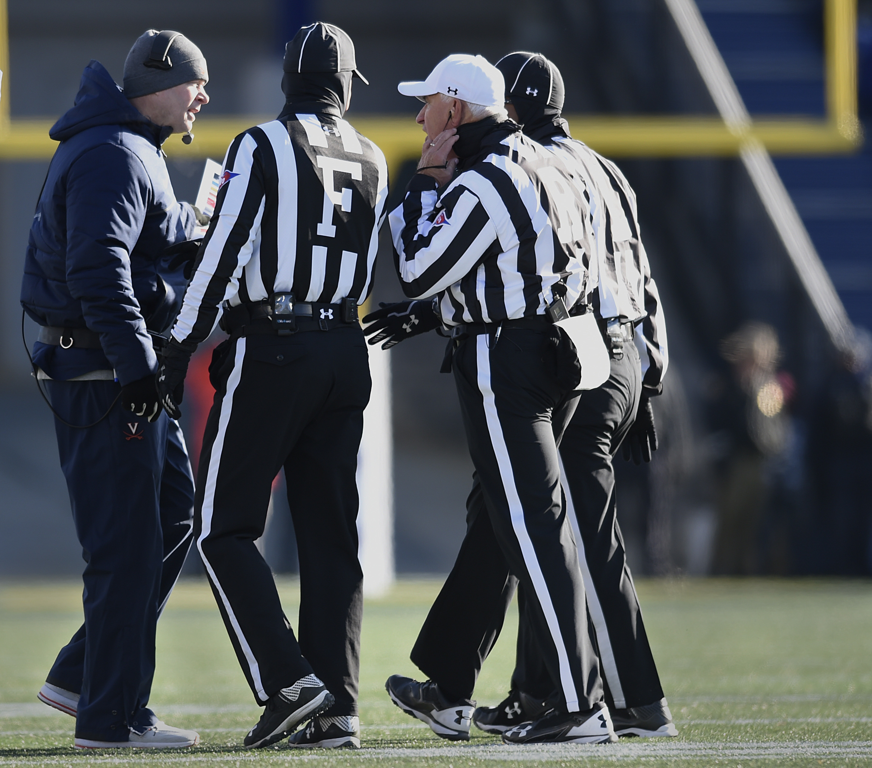 Abey's 5 TDs help Navy beat Virginia 49-7 in Military Bowl
