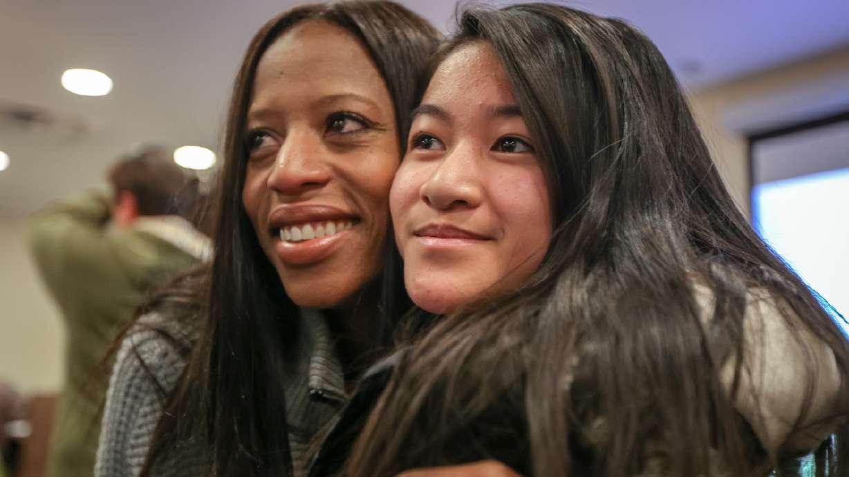 'Be proud': Children from around the world celebrate new US citizenship, hear from Rep. Mia Love