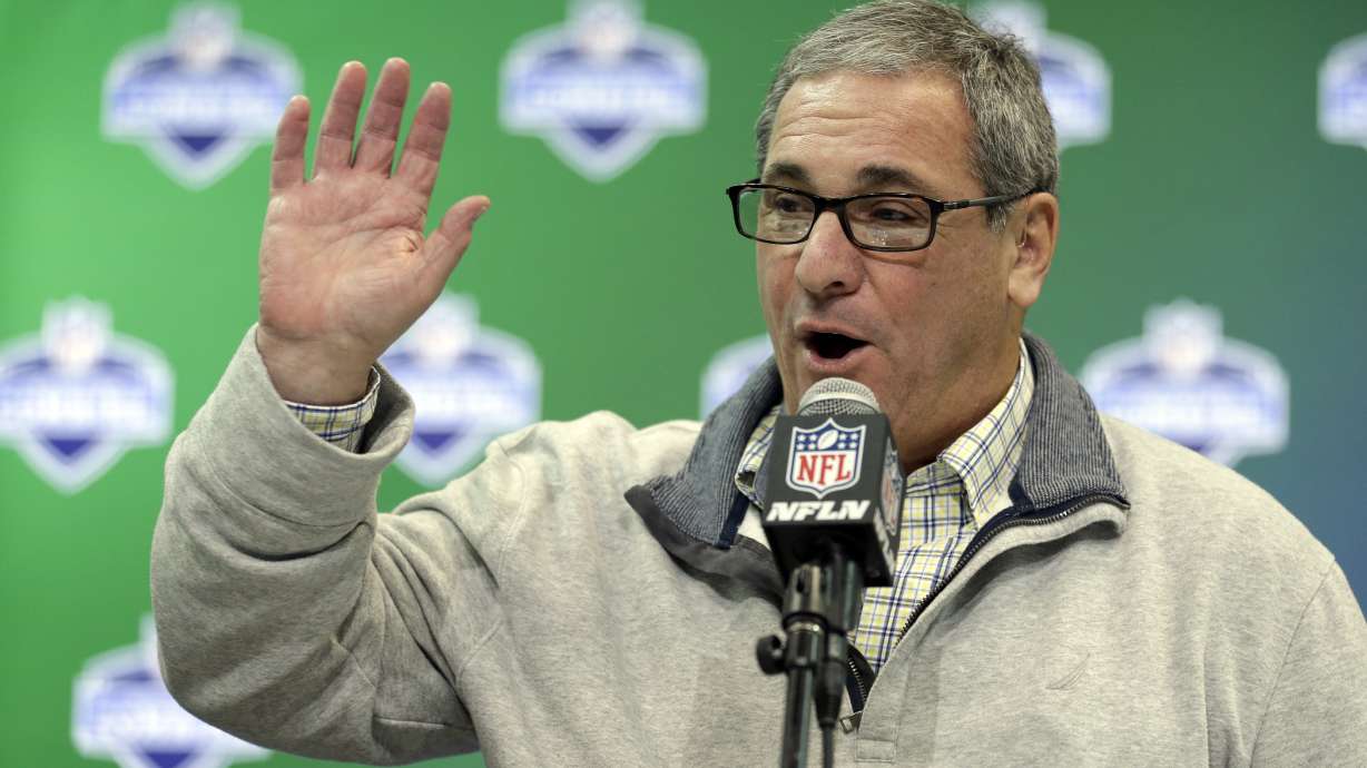 Dave Gettleman introduced as New York Giants general manager