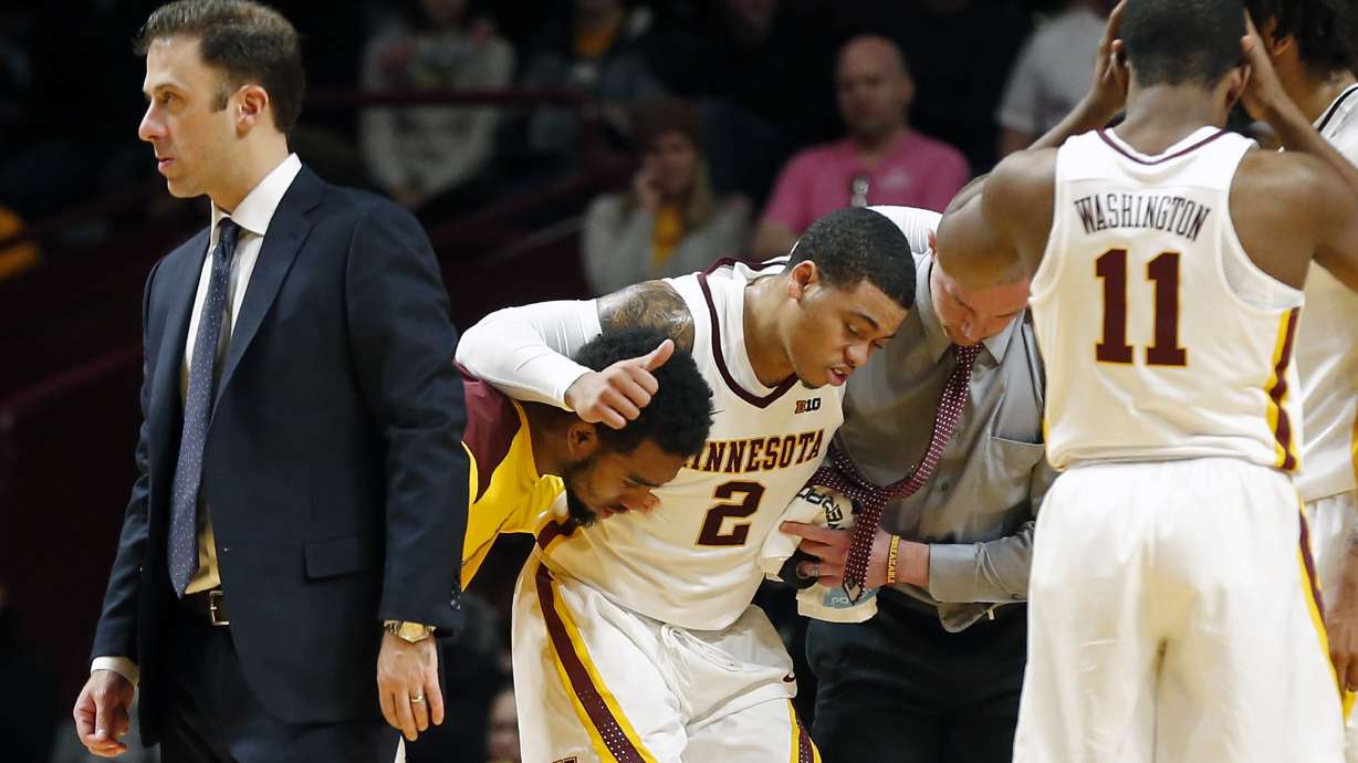Gophers guard Nate Mason day-to-day with ankle injury