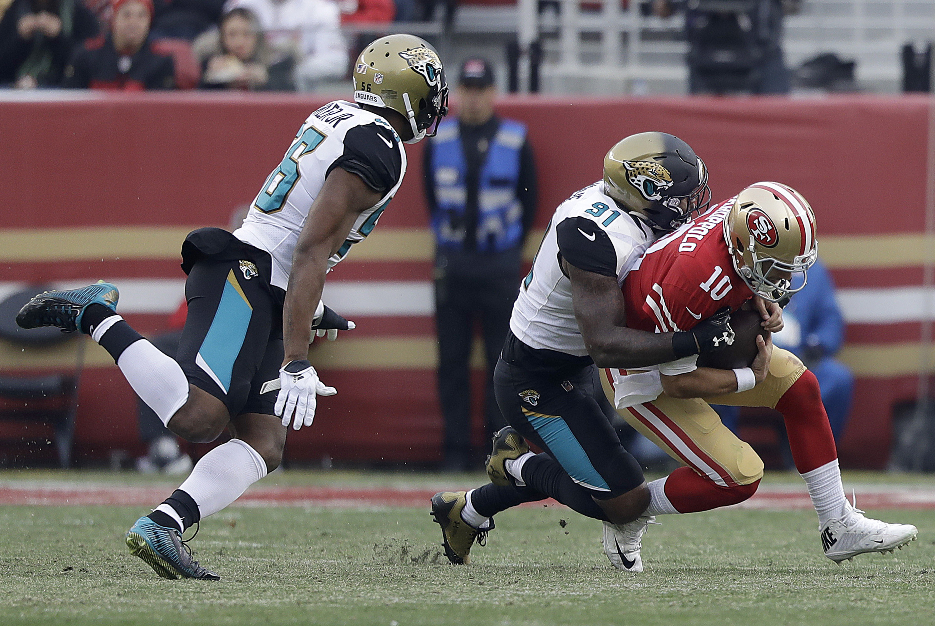 Jags' Ngakoue fined $30,387 by NFL for contact with official