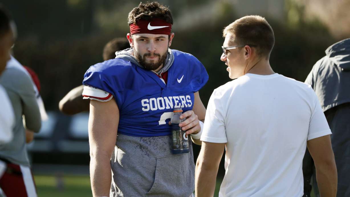 Of one mind: Mayfield and Riley ascend together at Oklahoma