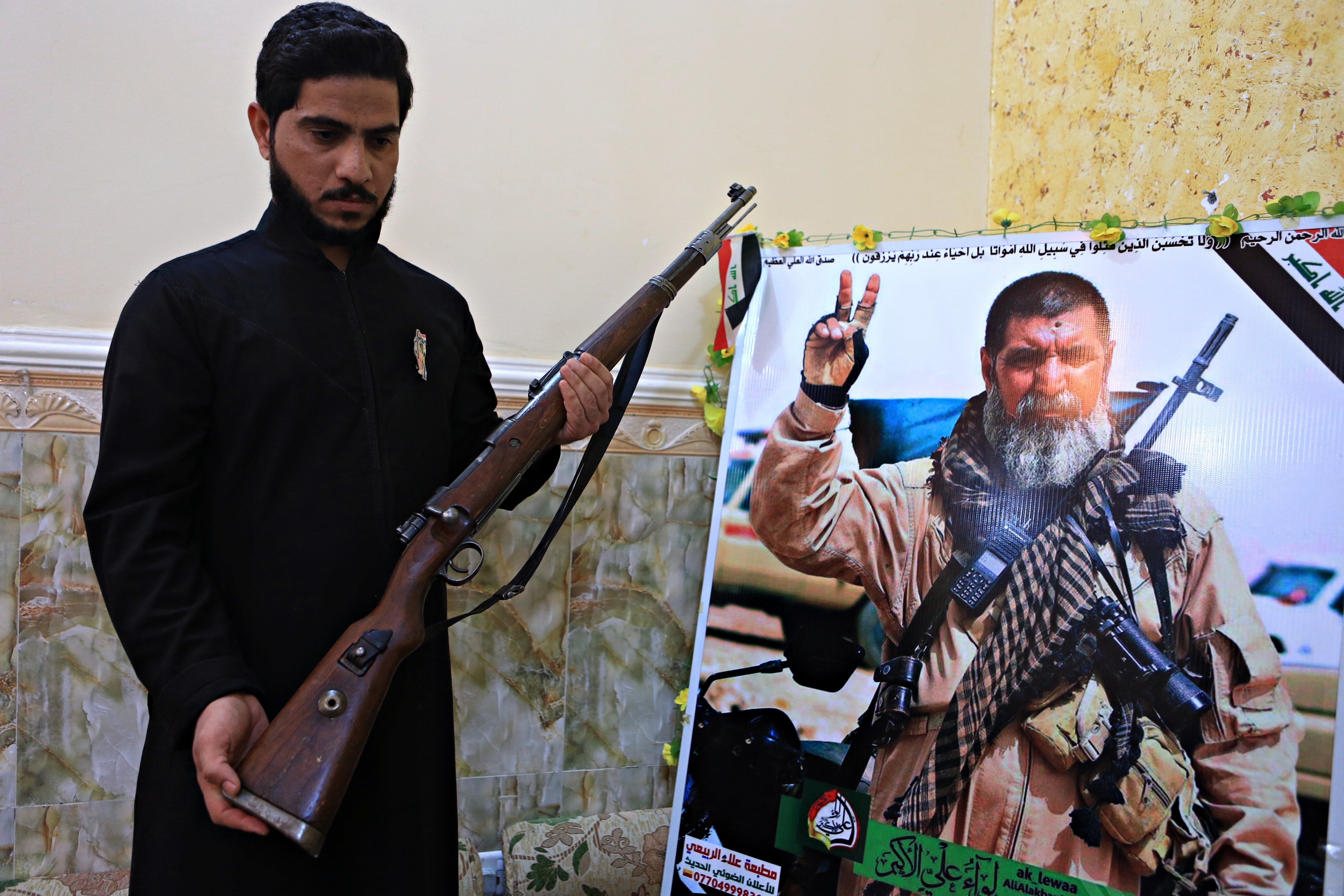 A 'martyr' sniper becomes a hero to Iraq's Shiites