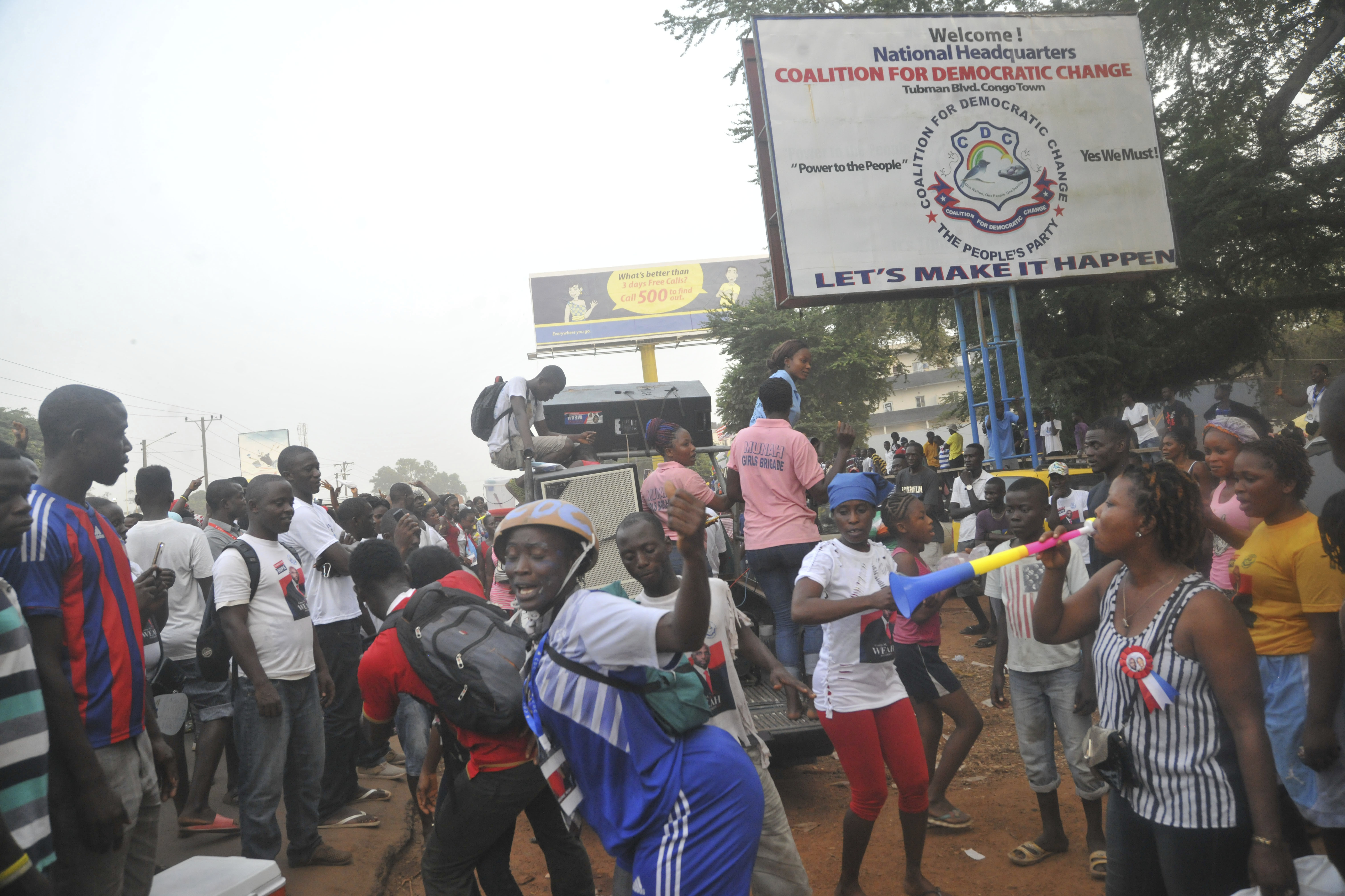 Liberia president-elect calls for foreign investments