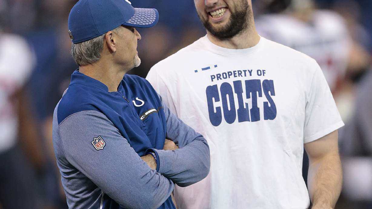 Colts fire Pagano after beating Texans 22-13 in finale