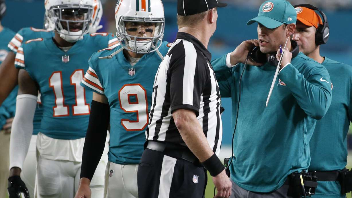 Dolphins owner says Gase, top personnel execs will be back