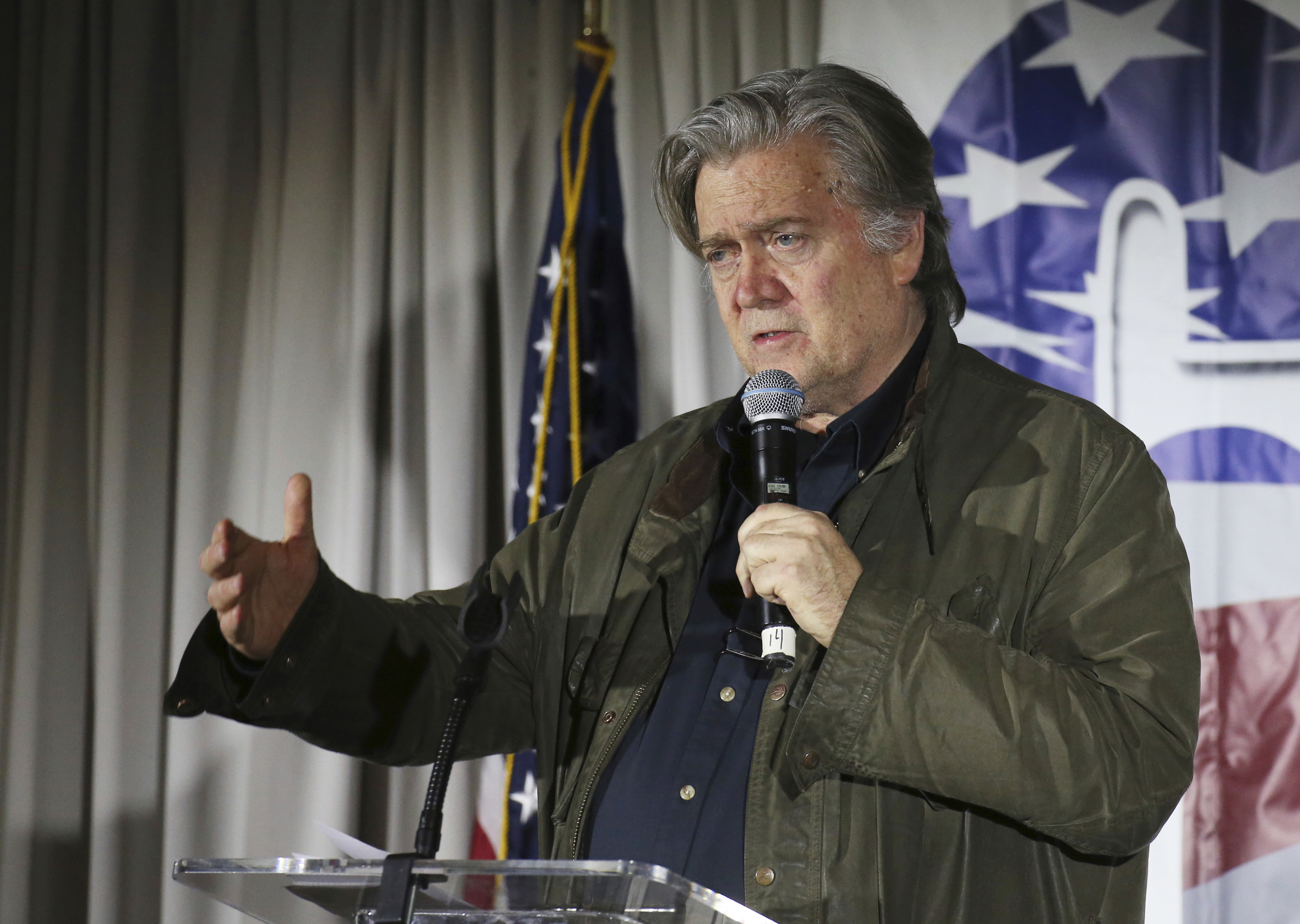 Trump blasts Bannon over book, says ex-aide 'lost his mind'