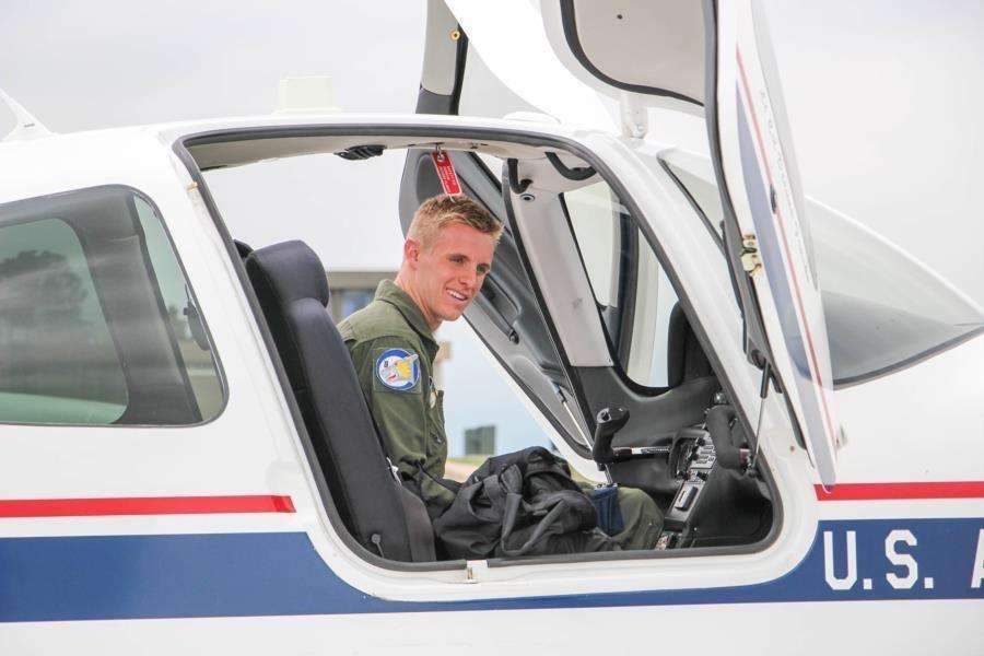Second Lt. Jordan Dahle, who recently graduated from the Air Force Academy, is a graduate of Cottonwood High School. (Photo: U.S. Air Force Academy)