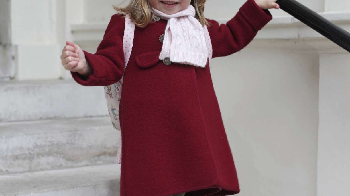 Princess Charlotte is off for her 1st day at nursery school