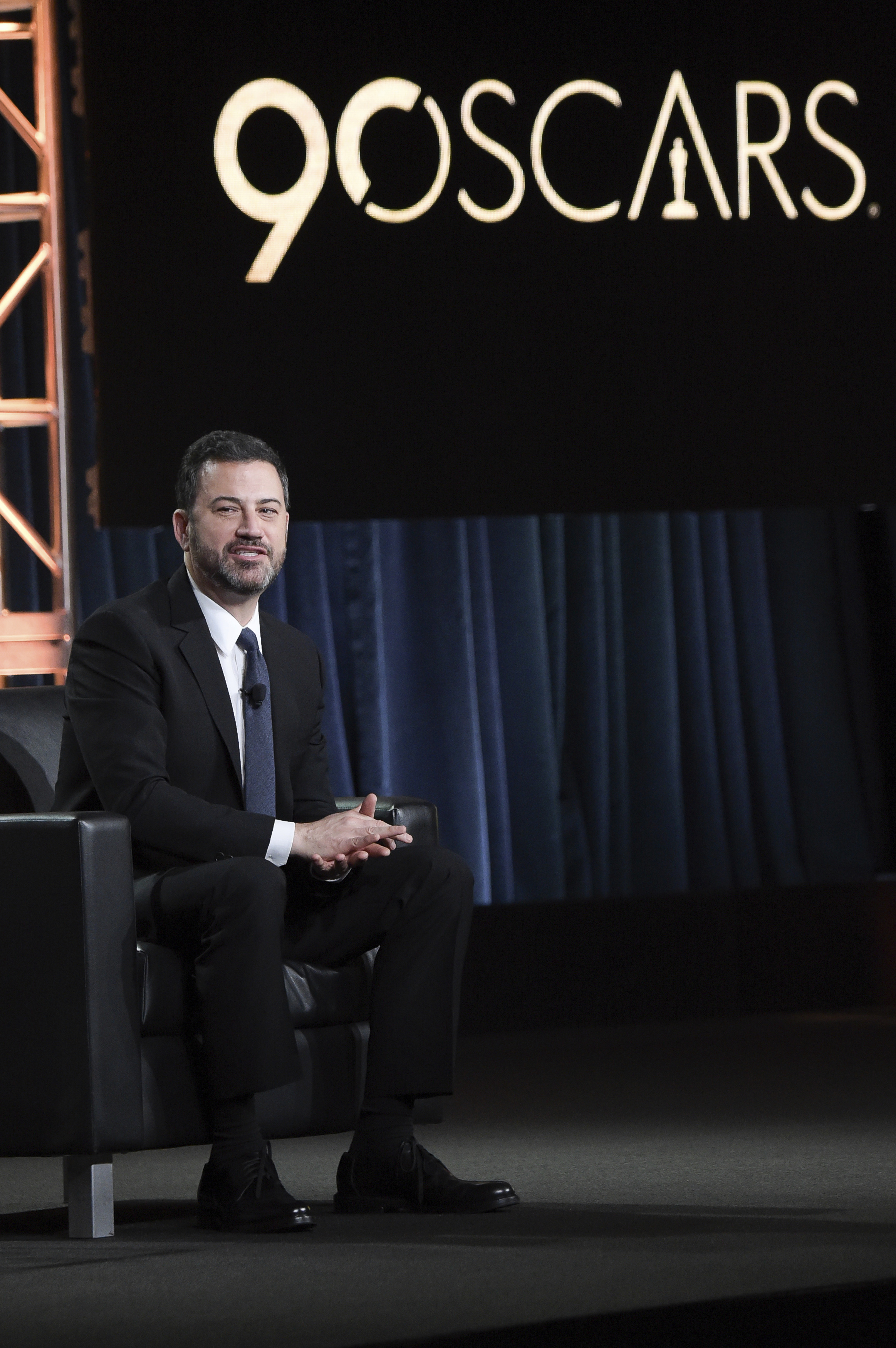 Kimmel sees Seth Meyers as 'litmus test' for Oscars host