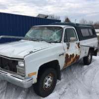 Pole impales truck's windshield, narrowly misses teen driver