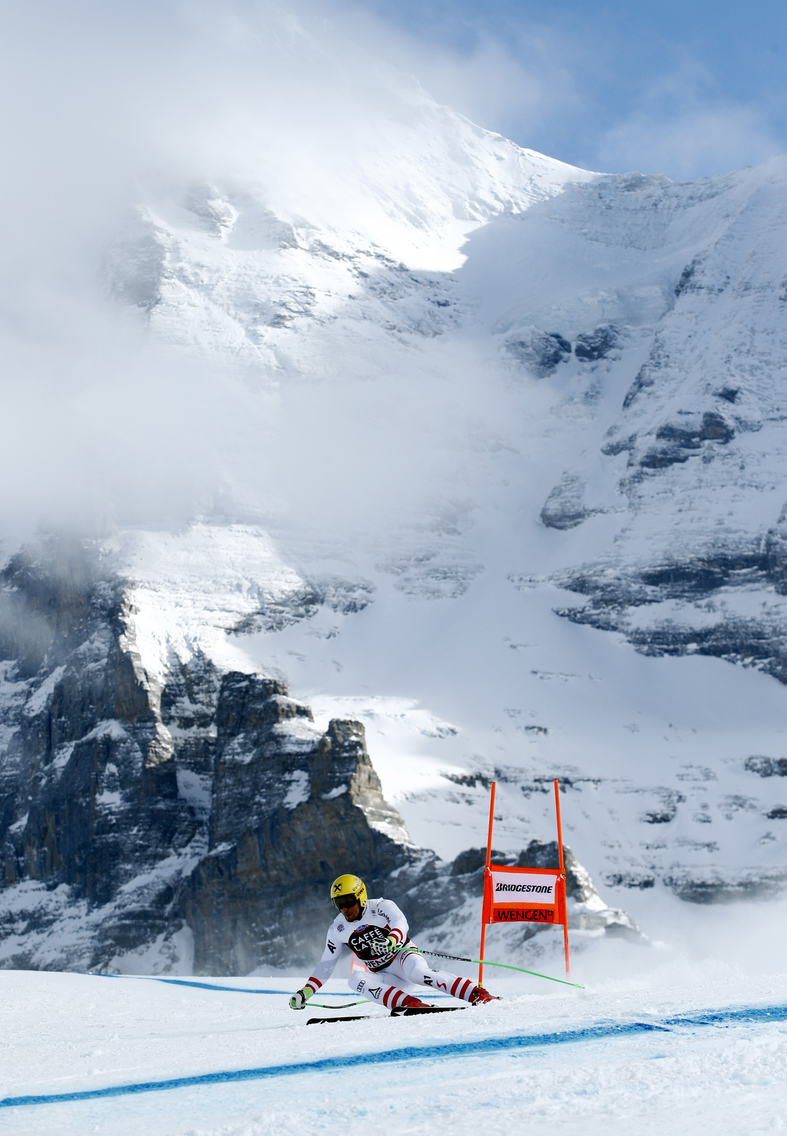 Theaux fastest in practice for longest World Cup downhill