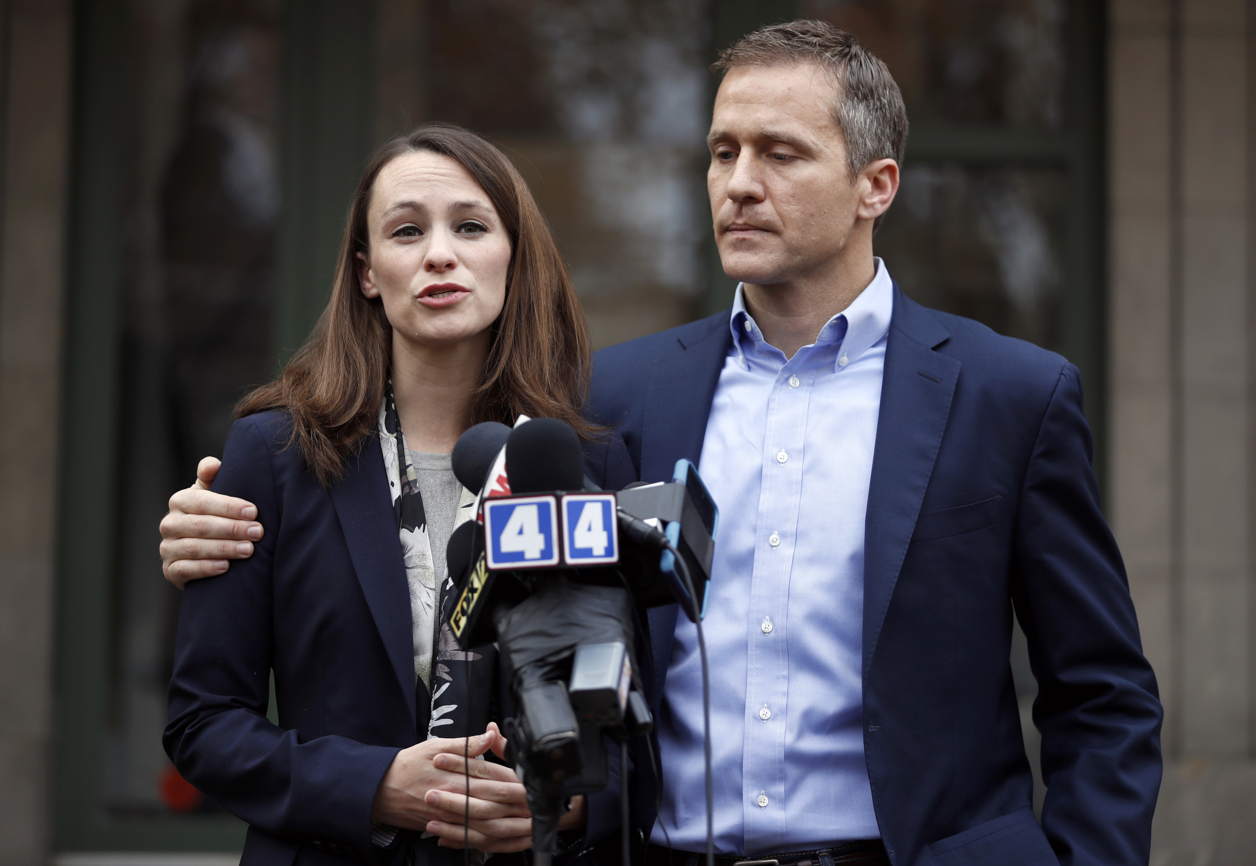 The Latest: Lawyer: Politics driving Greitens affair reports