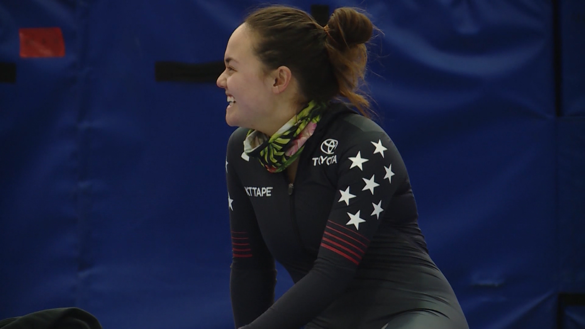Kearns speedskater feeling a sense of belonging at Winter Olympics