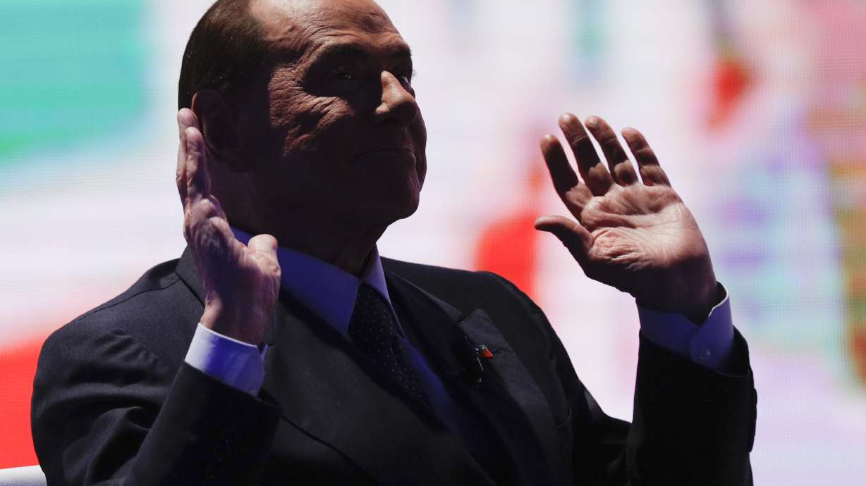 Italy ex-leader Berlusconi backs Deneuve on male courtship