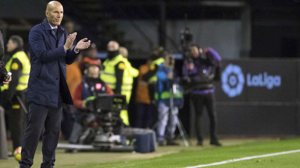 Zidane says it's not as bad as it looks for Real Madrid