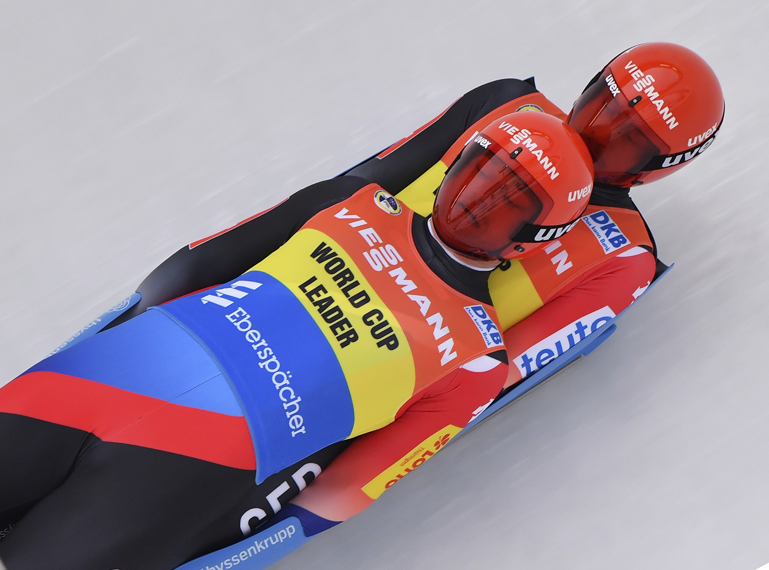 Eggert, Benecken win their 30th luge World Cup