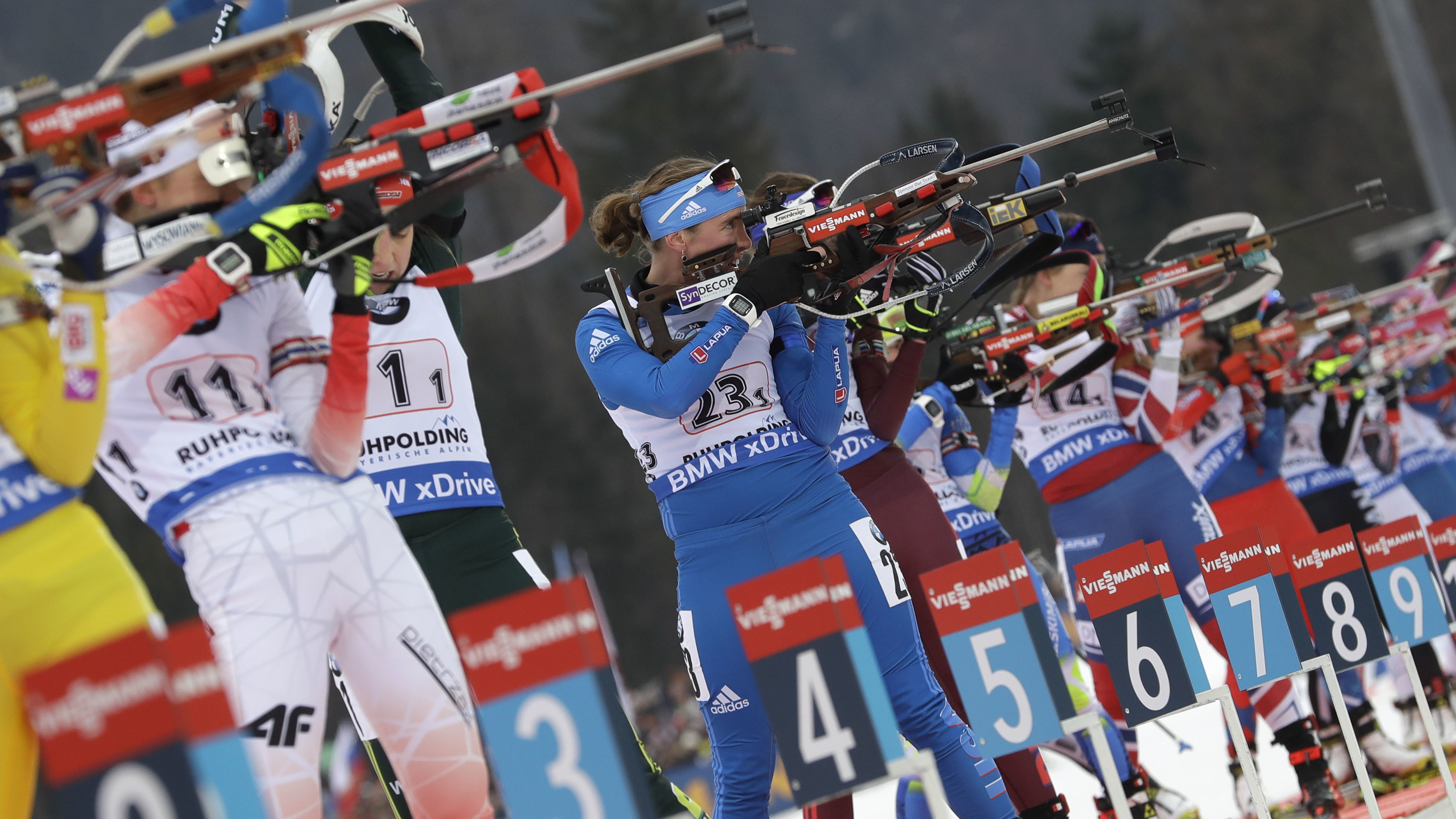 Dahlmeier takes Germany to victory at biathlon WCup