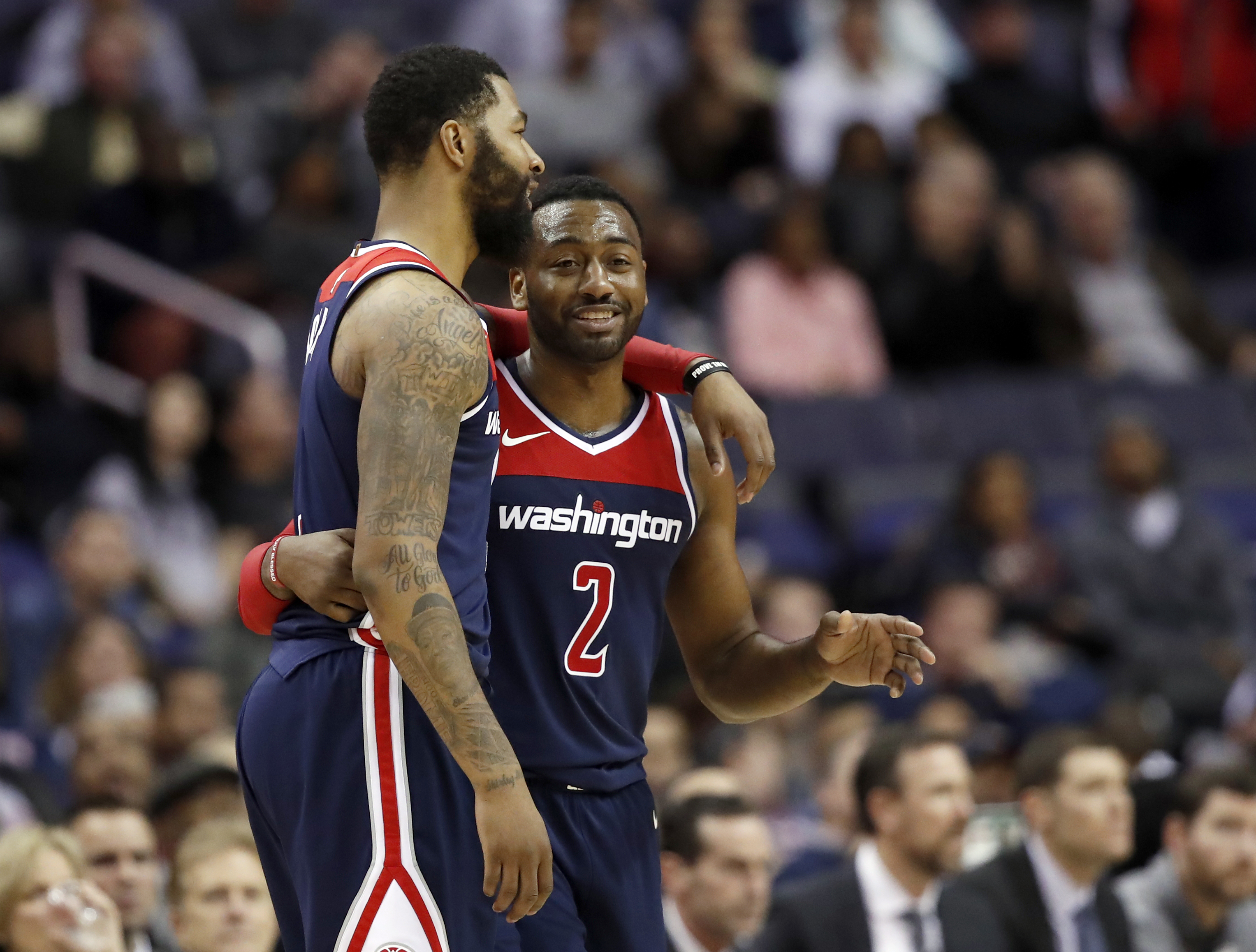 Wall pushes Wizards over the line in 119-113 OT win vs Nets