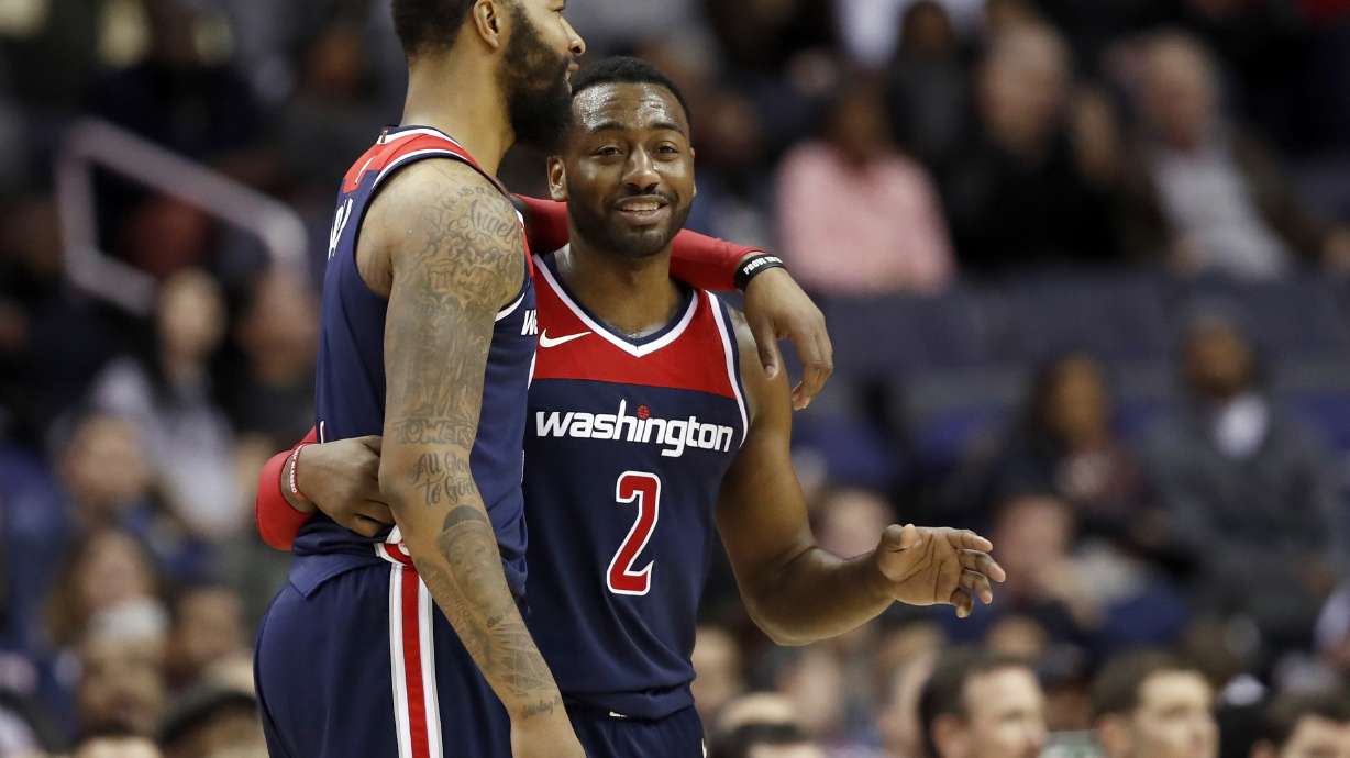 Wall pushes Wizards over the line in 119-113 OT win vs Nets