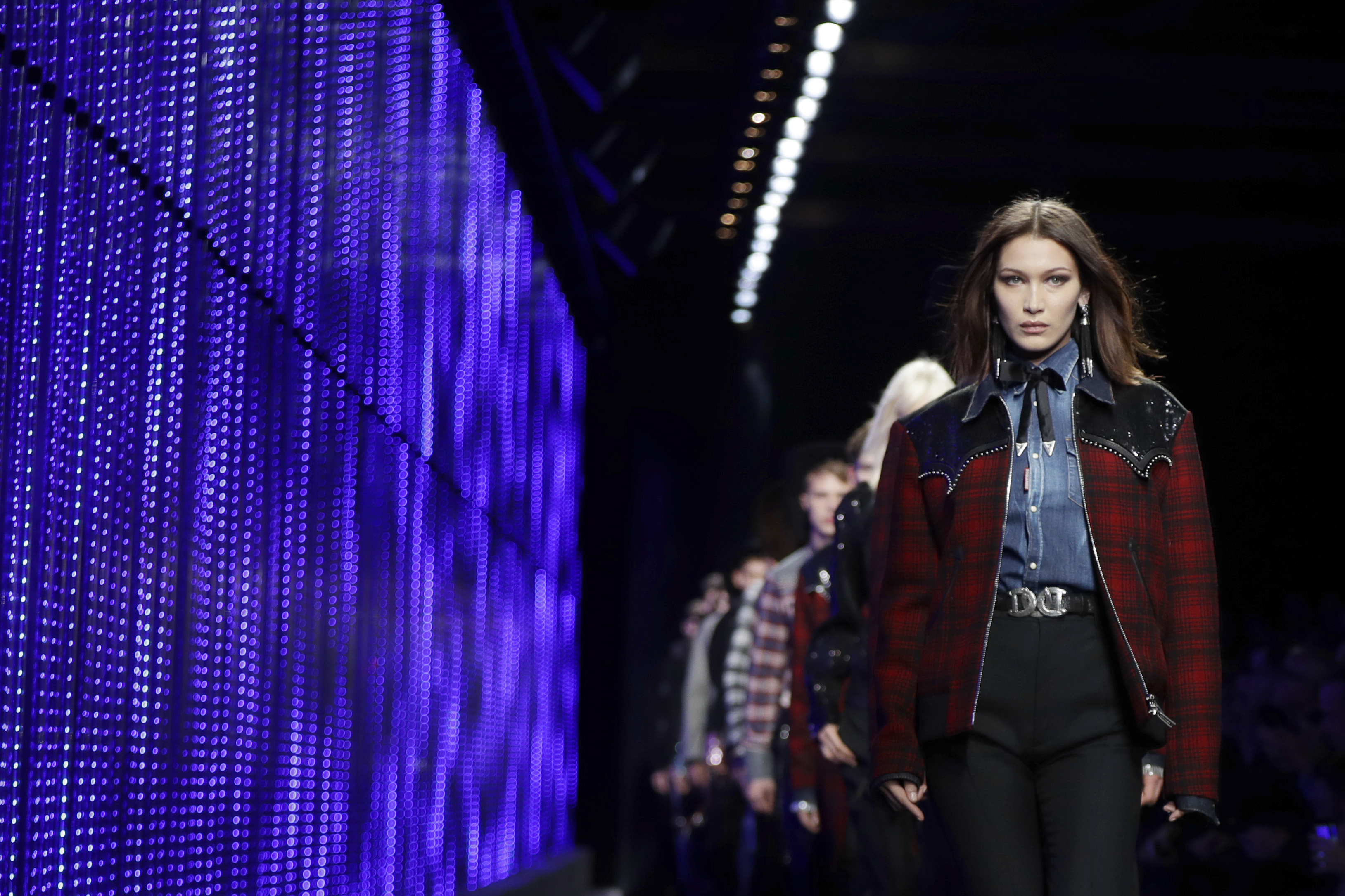 For Prada, black nylon is a safe haven in a storm