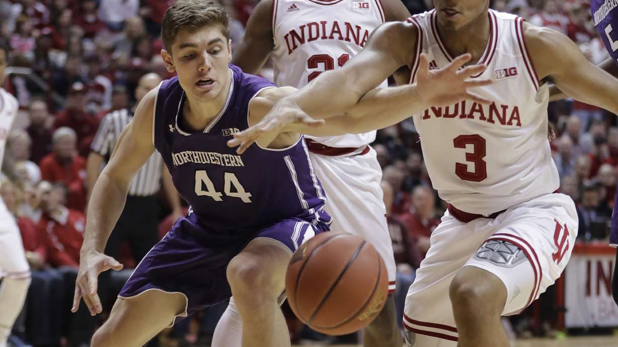 Hoosiers use 2nd half surge to pull away from Northwestern