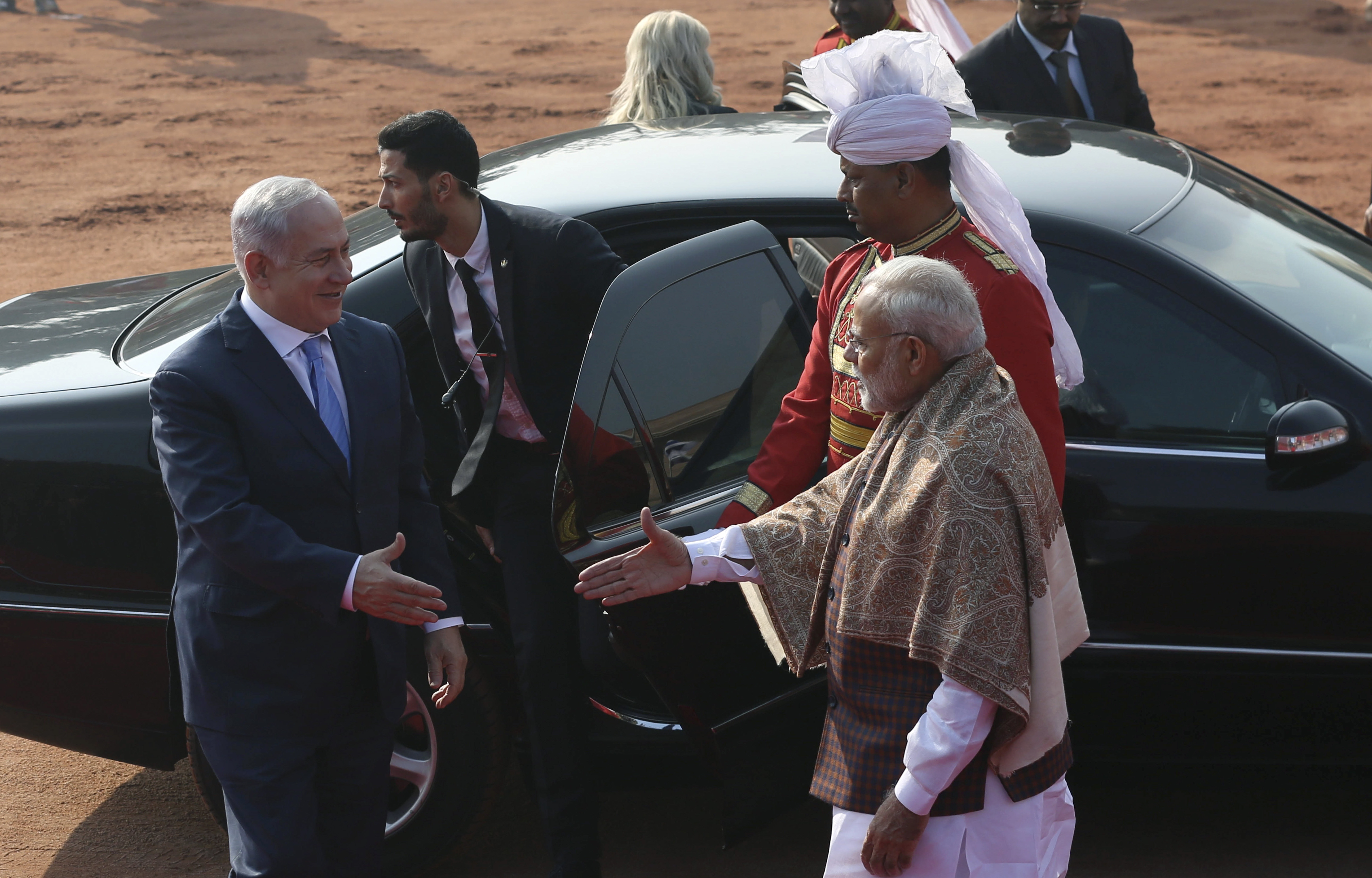Israeli Prime Minister Netanyahu in India to deepen links