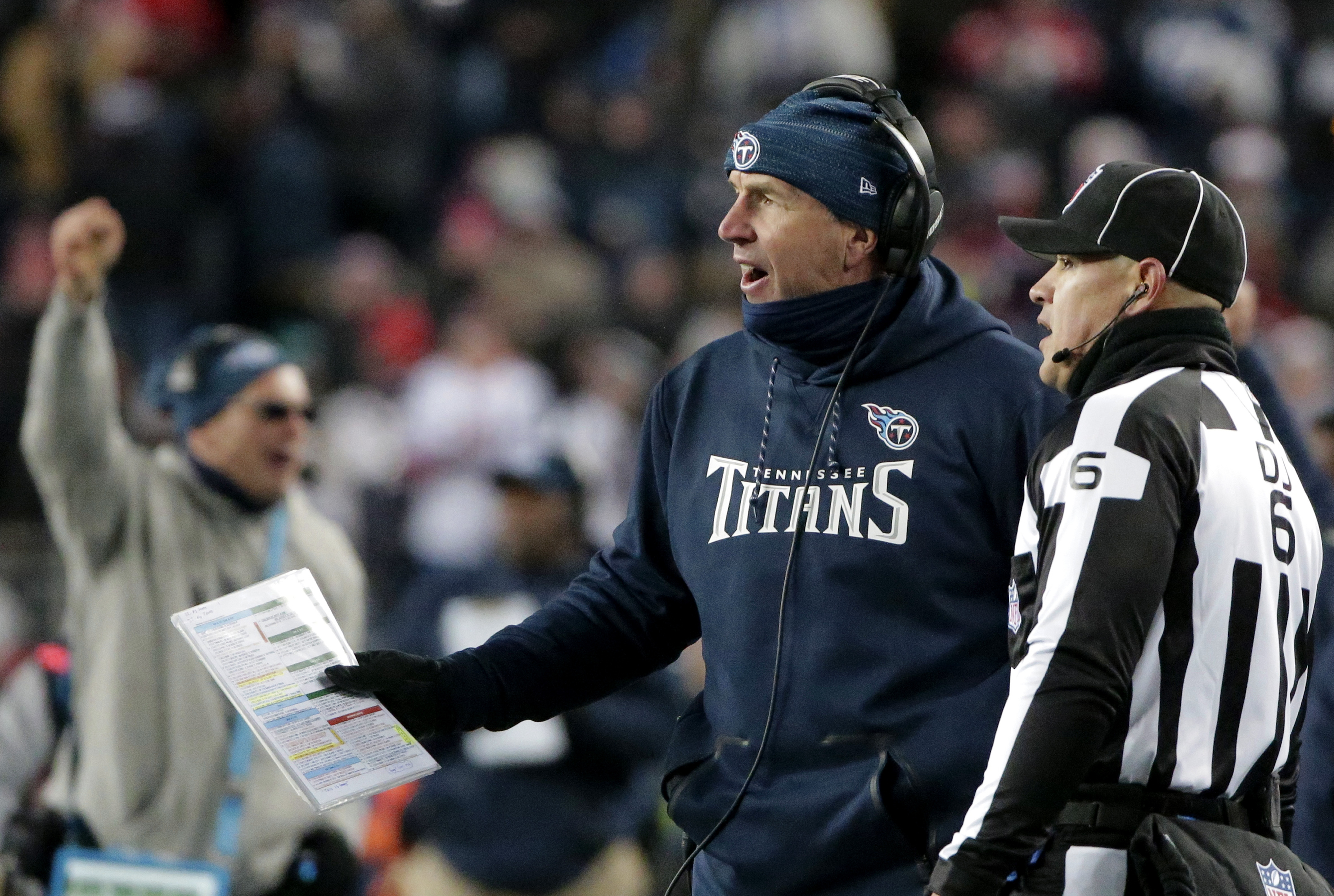 Titans fire coach Mike Mularkey after playoff win