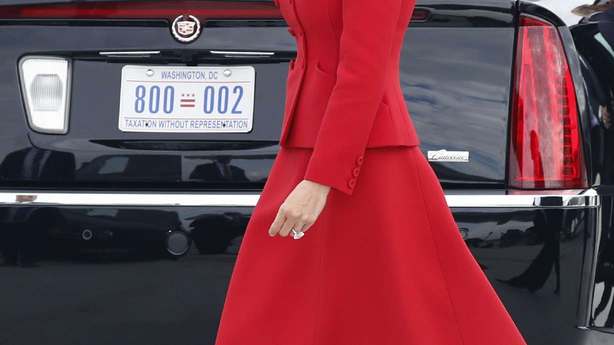 Melania Trump's style evokes Europe roots, not America First
