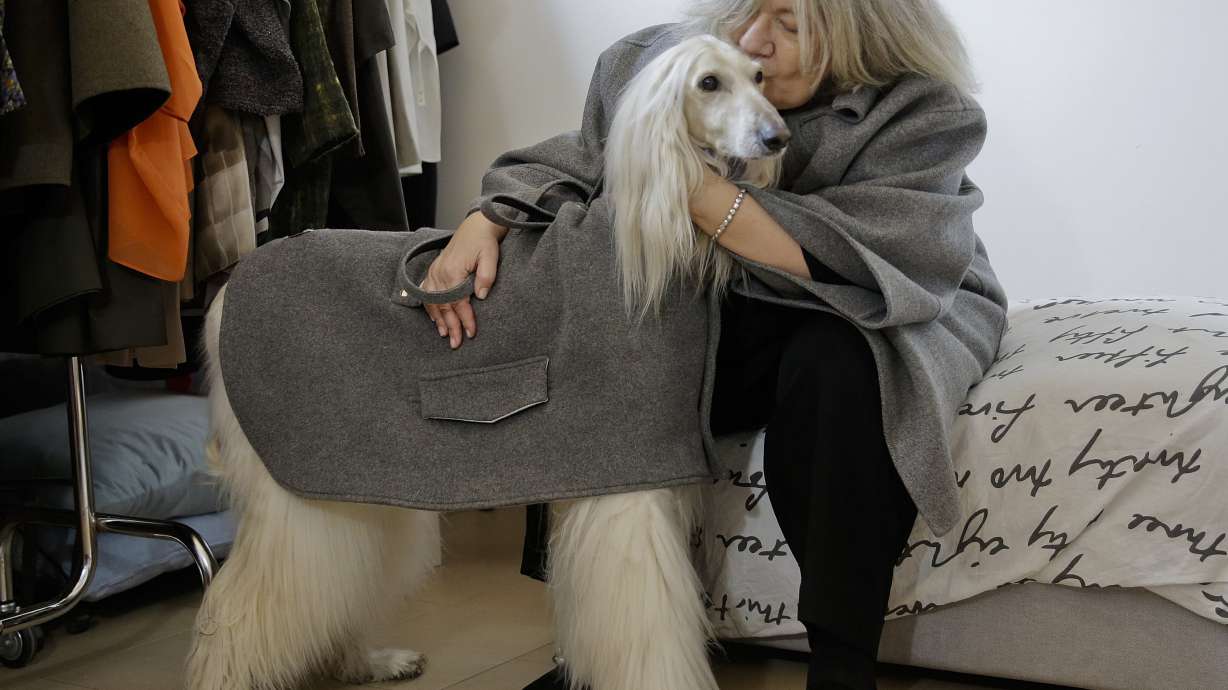 Milan line offers canine couture for pampered pooches